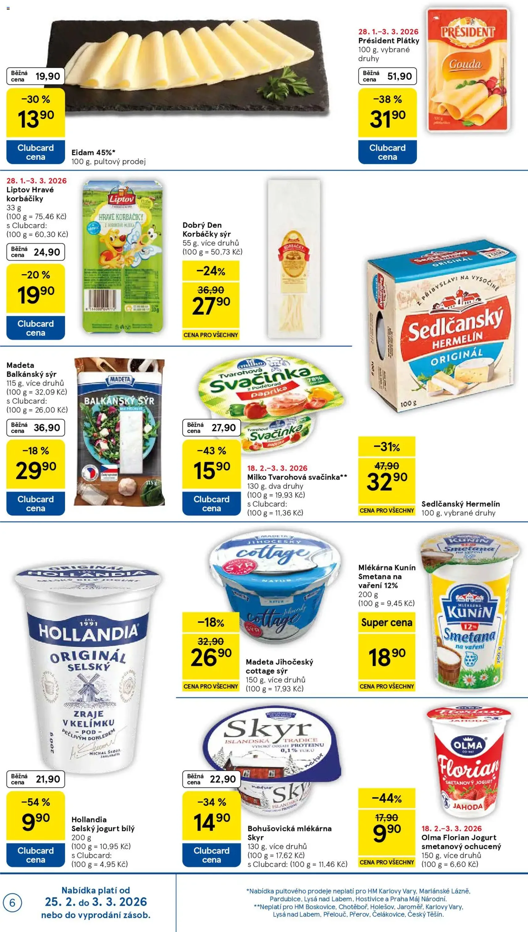 Tesco leták - Hypermarket - platný leták od 25.02.2026 strana 6 z 22