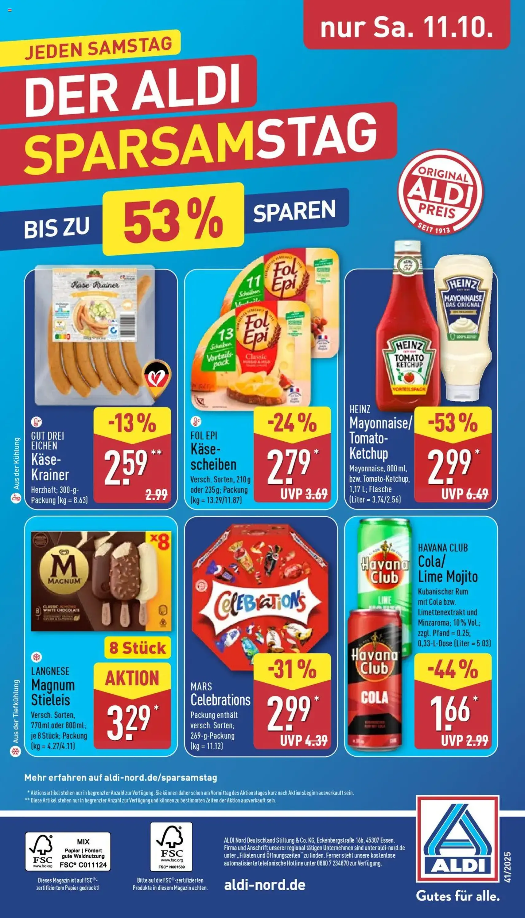 Aldi Prospekt - Gültiger Prospekt ab 06.10.2025, Seite 33 von insgesamt 43