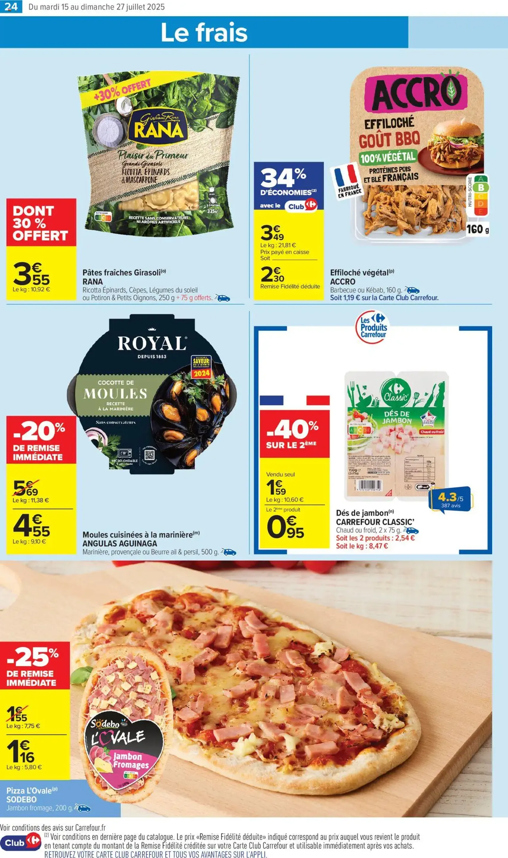 Carrefour Market catalogue semaine 29 - brochure valable à partir du 15/07/2025, page 26 sur 54 Carrefour Market catalogue semaine 29 - brochure valable à partir du 15/07/2025, page 26 sur 54