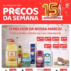Amanhecer folheto - pré-visualização do folheto, válido a partir de 22/01/2026