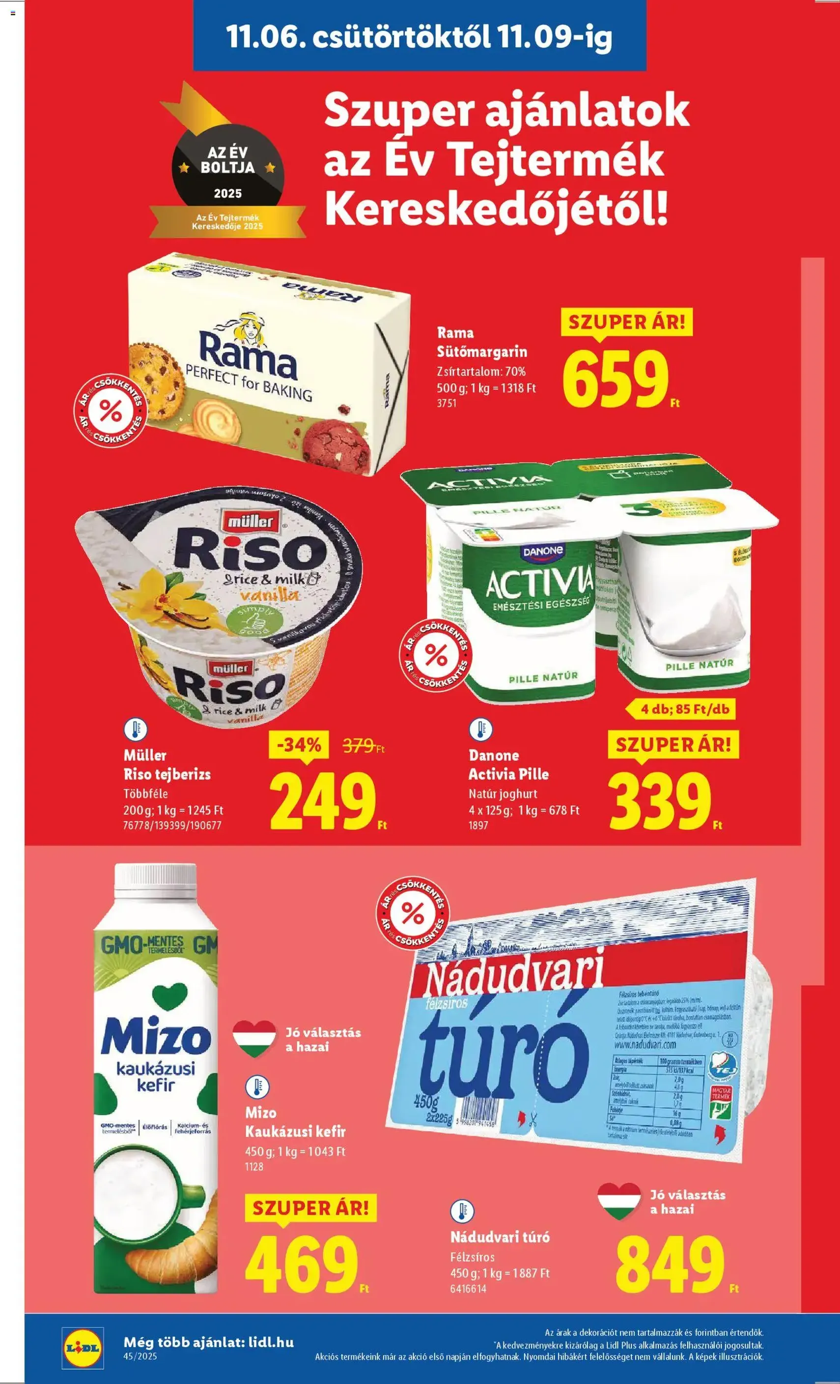 Lidl Akciós újság - 2025.11.06. érvényes szórólap 10 oldal 52 oldalból