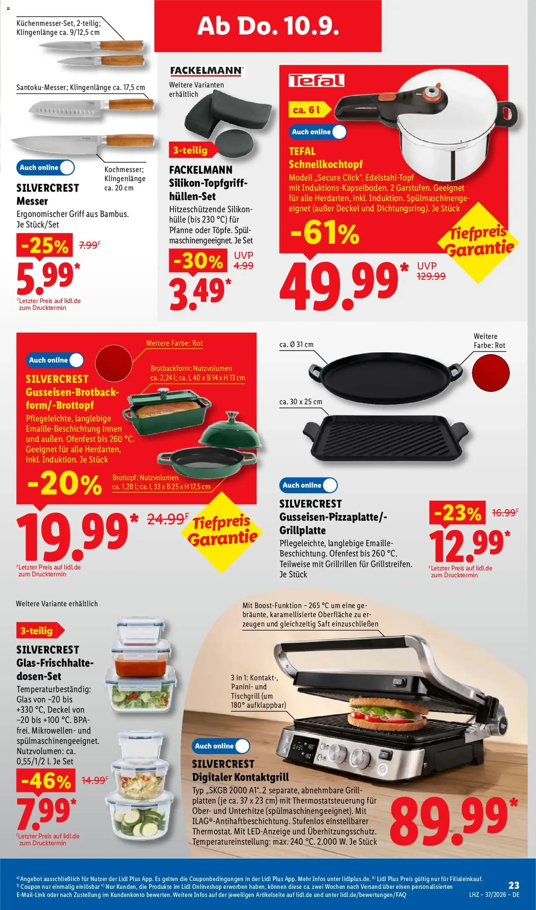 Lidl Prospekt - Gültiger Prospekt ab 07.09.2026, Seite 47 von insgesamt 73
