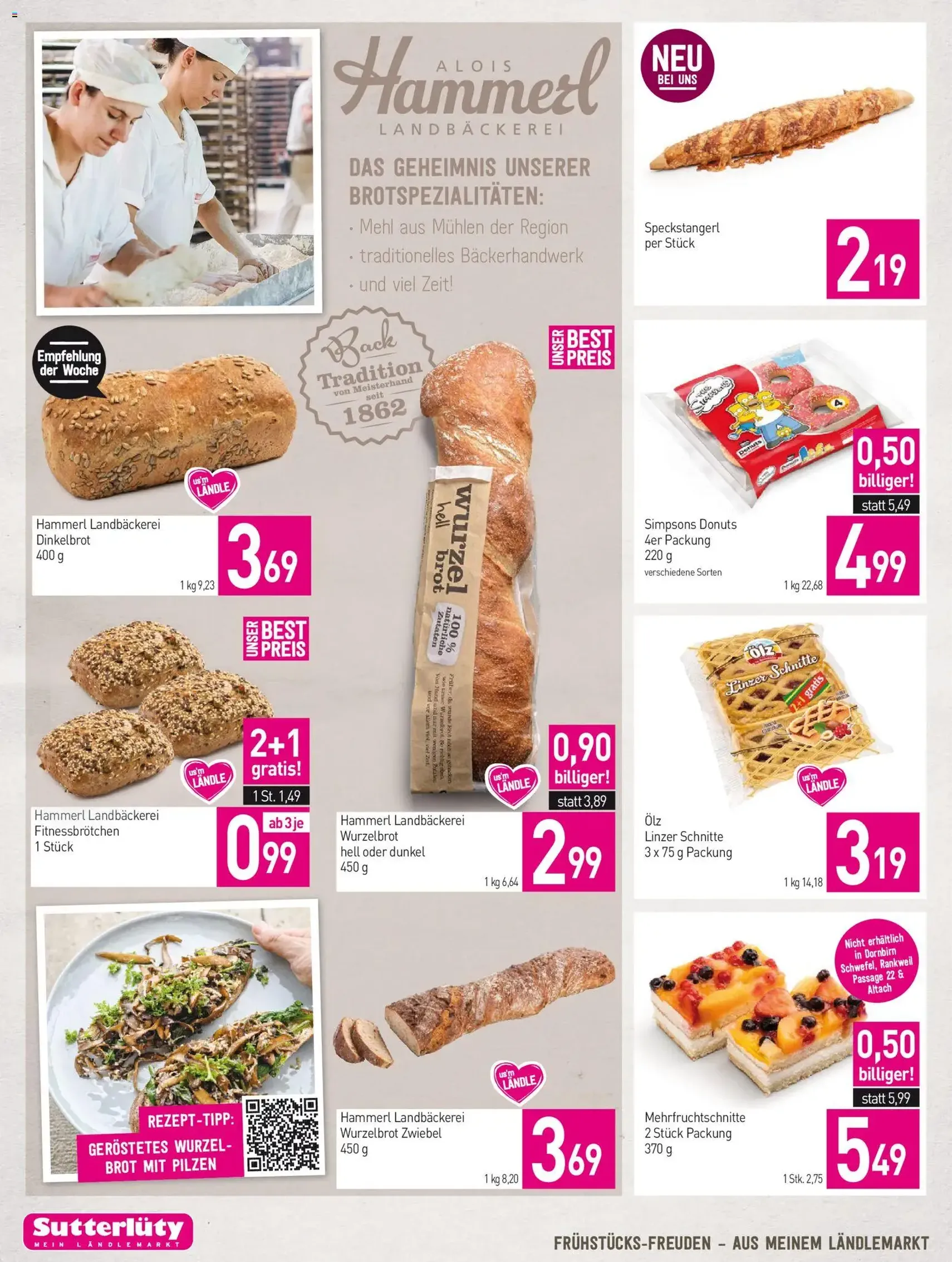 Sutterlüty Flugblatt - Gültiger Prospekt ab 12.03.2026, Seite 2 von insgesamt 24