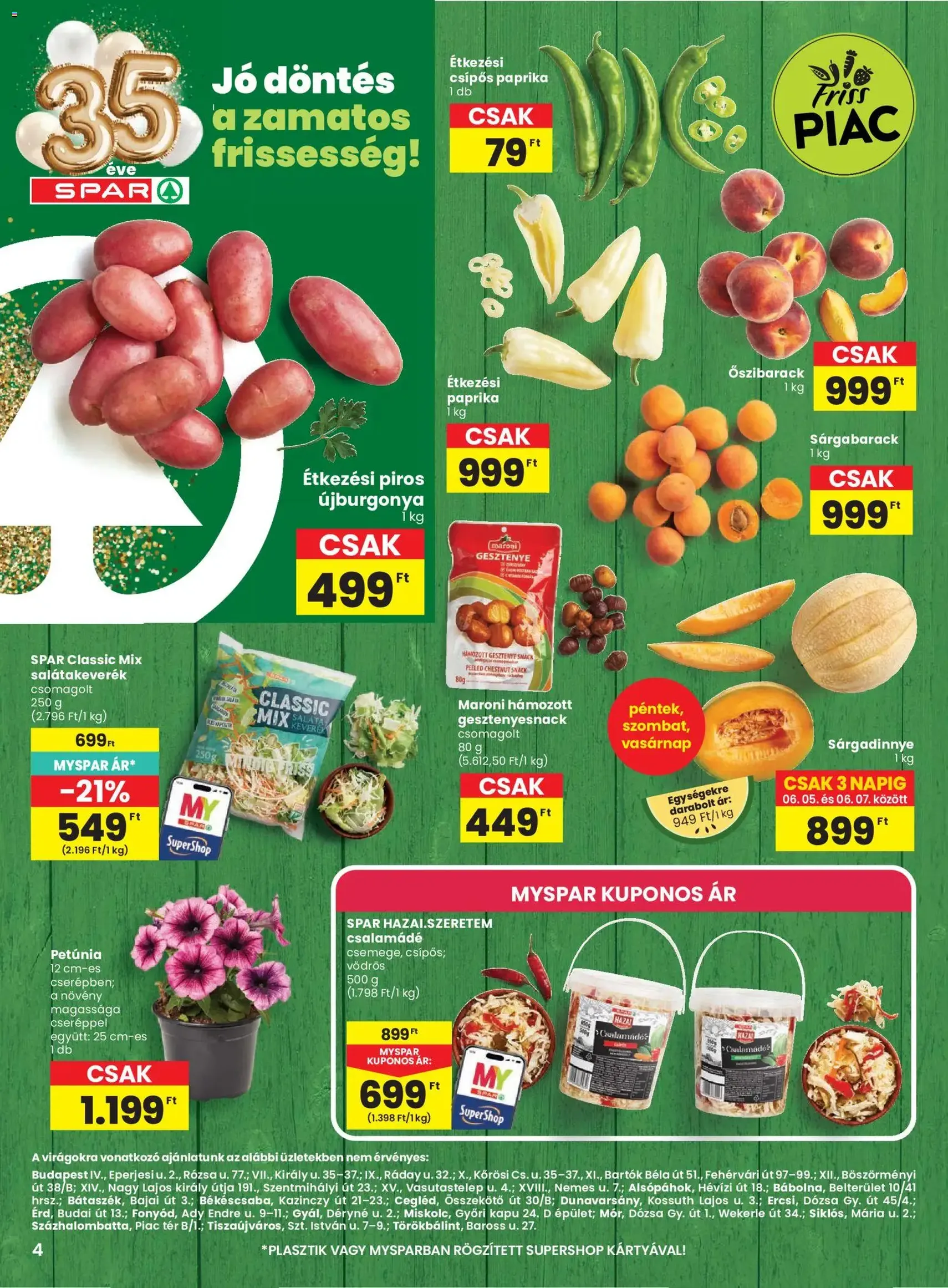 Spar akciós újság - 2026.06.04. érvényes szórólap 4 oldal 20 oldalból