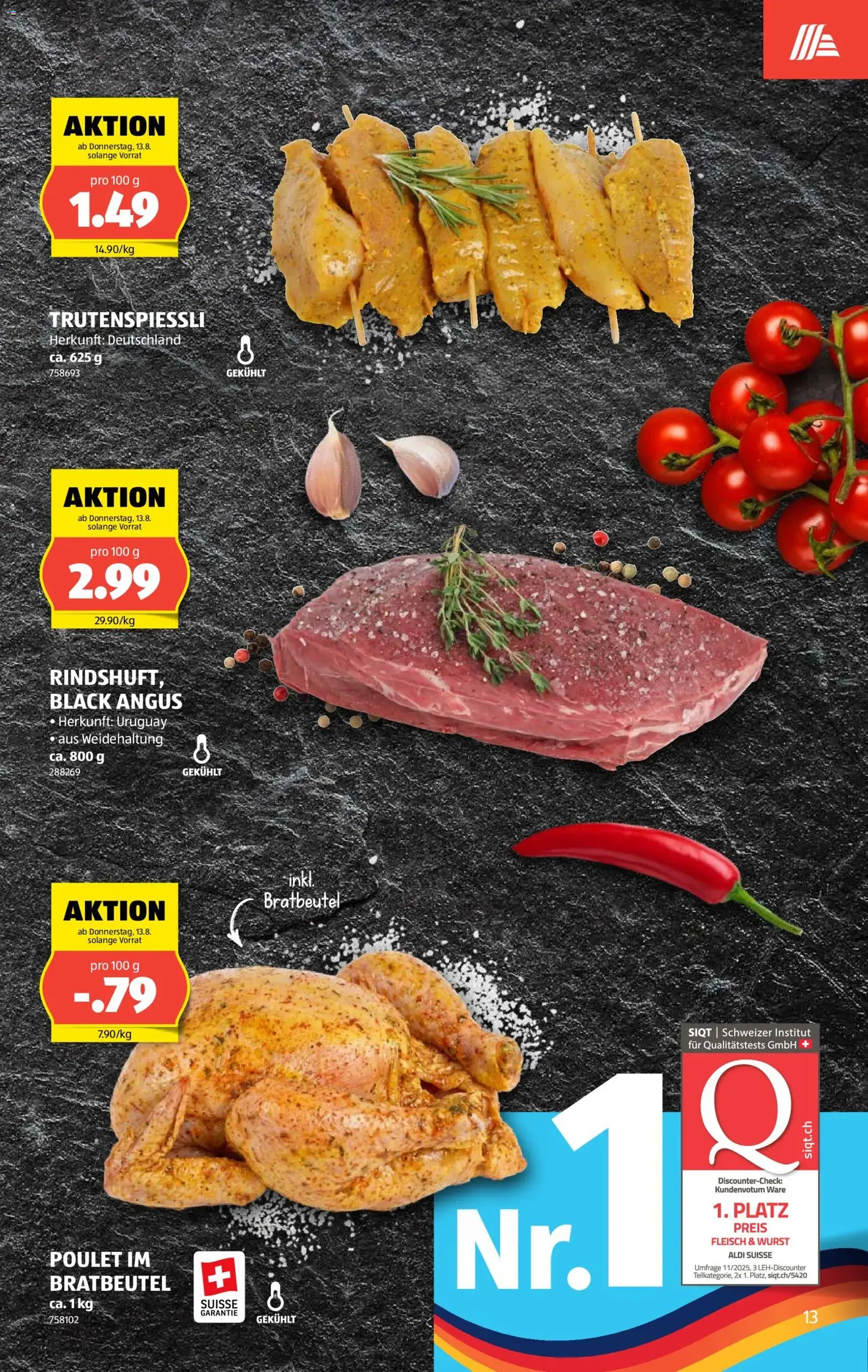 Aldi aktionen - Gültiger Prospekt ab 13.08.2026, Seite 13 von insgesamt 47