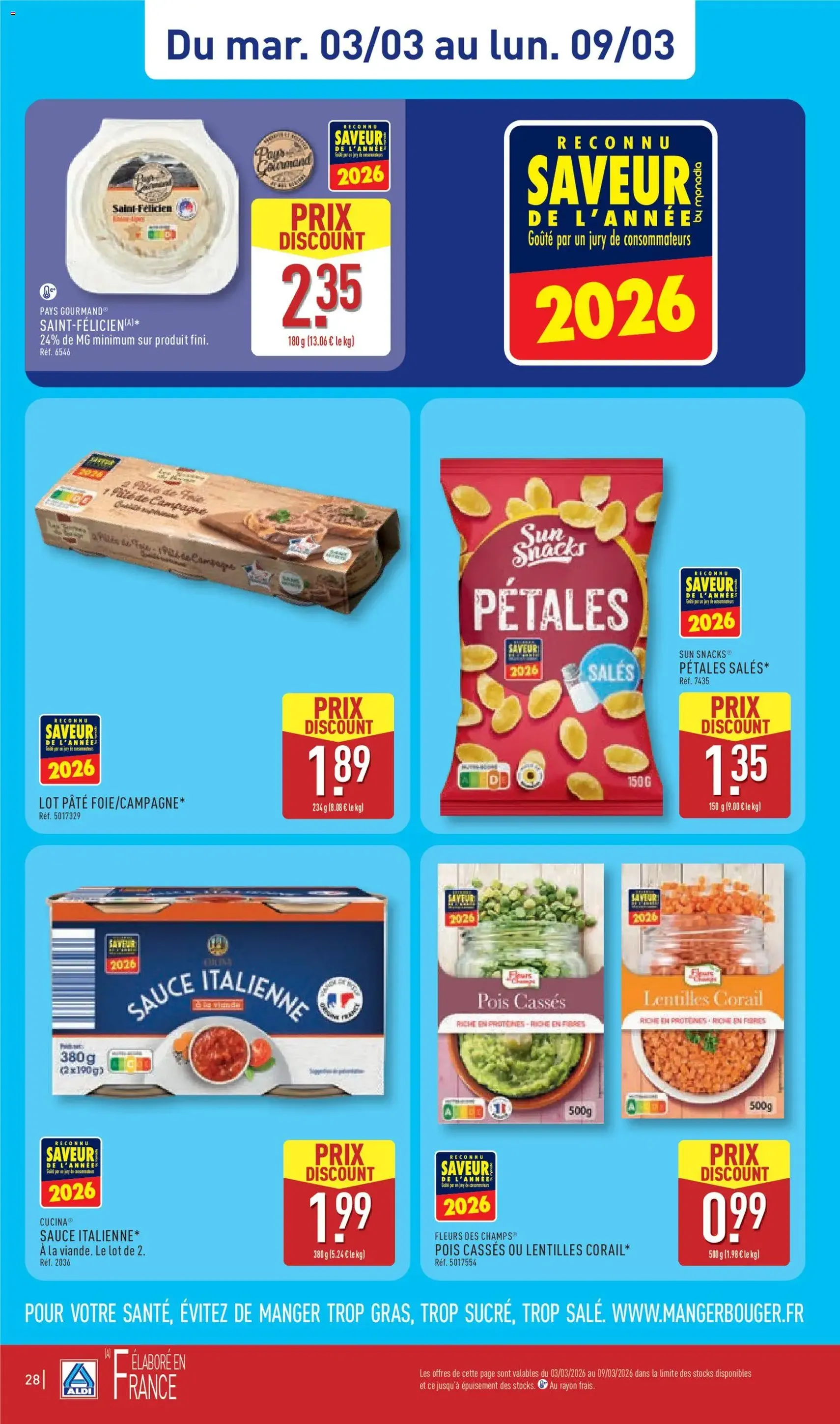 Aldi - Catalogue de la semaine 10 - brochure valable à partir du 03/03/2026, page 30 sur 49
