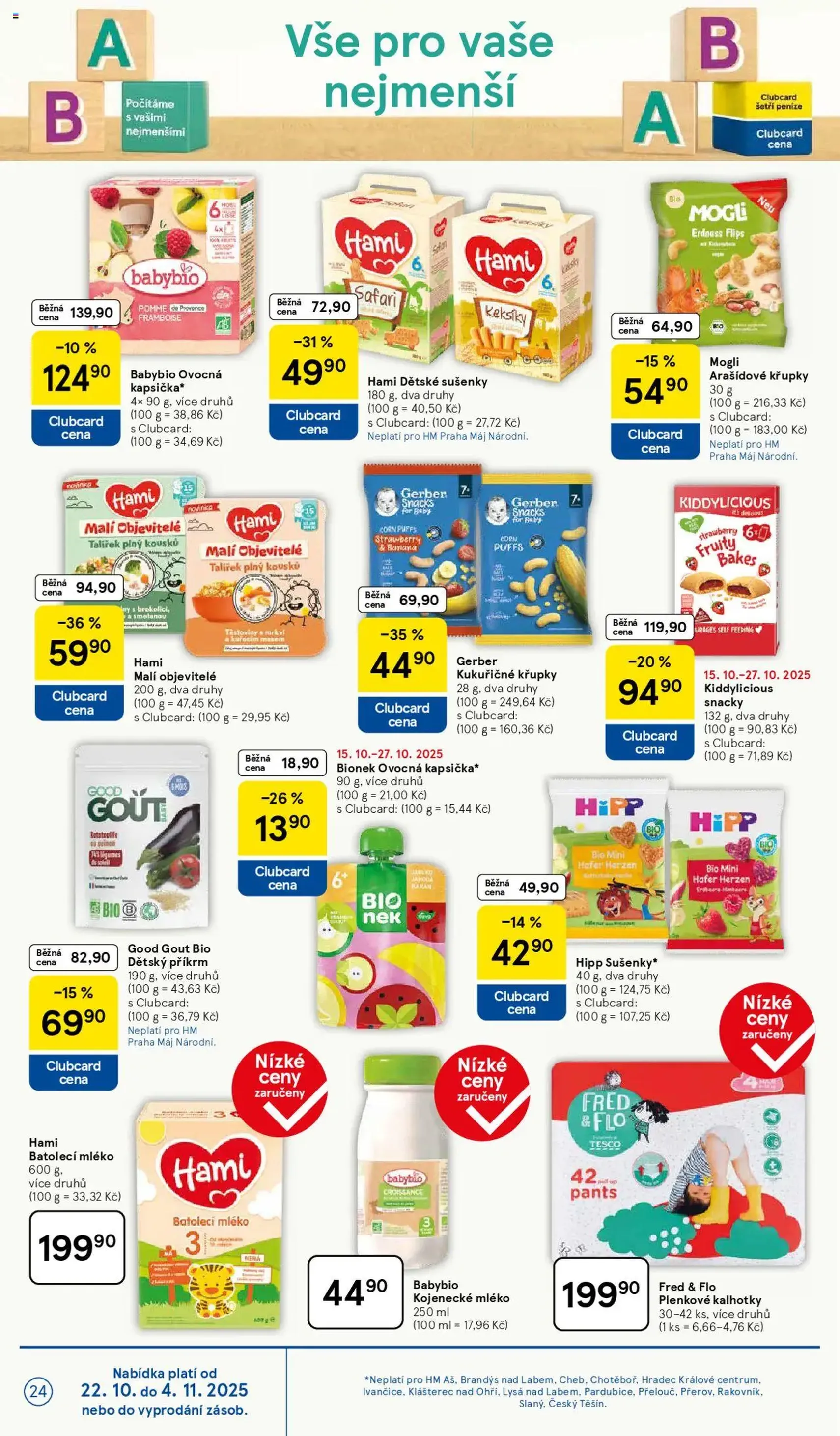 Tesco leták - Hypermarket - platný leták od 22.10.2025 strana 24 z 30 Tesco leták - Hypermarket - platný leták od 22.10.2025 strana 24 z 30
