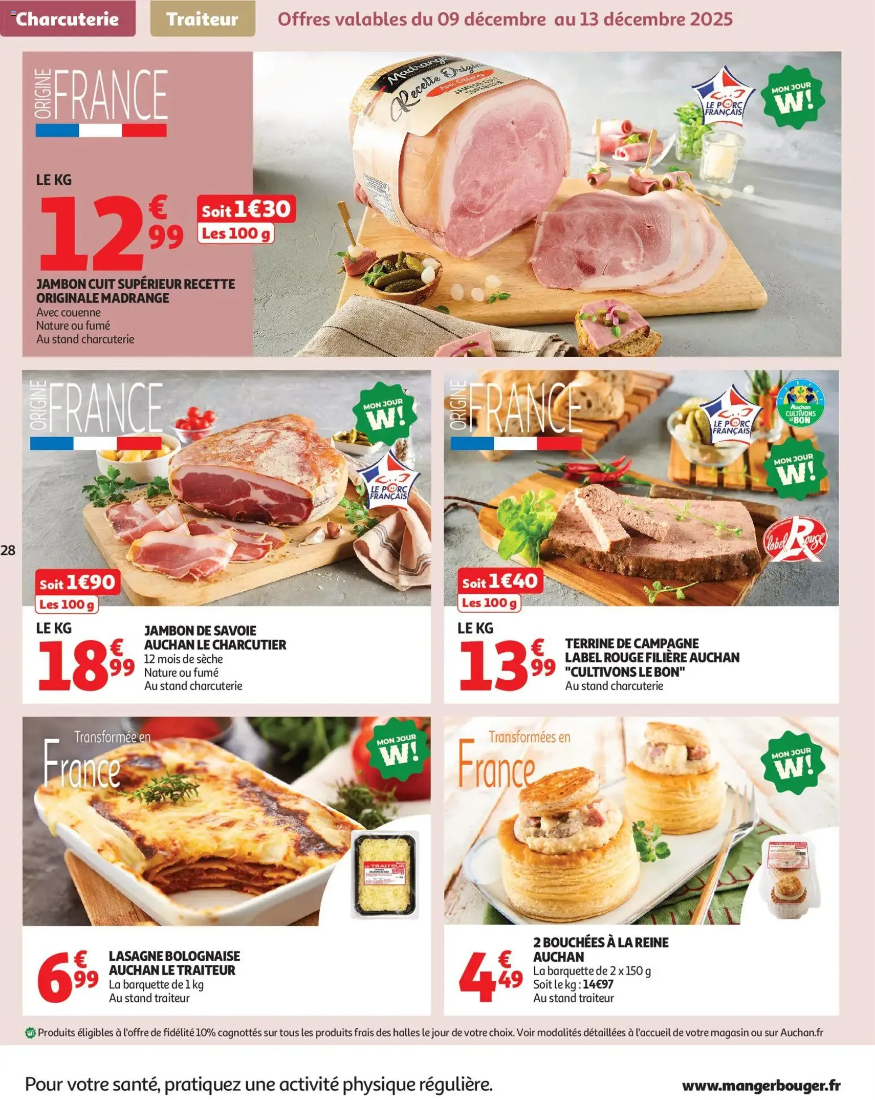 Auchan folder / publicité - geldige folder vanaf 09/12/2025 pagina 28 van 64