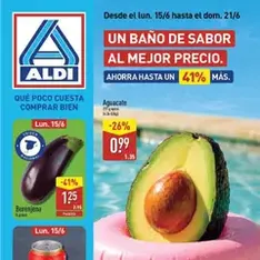 Vista previa del folleto Aldi folleto Península válido desde 15/06/2026