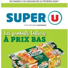 Super U catalogue - Prévisualisation du catalogue valable à partir du 03/02/2026