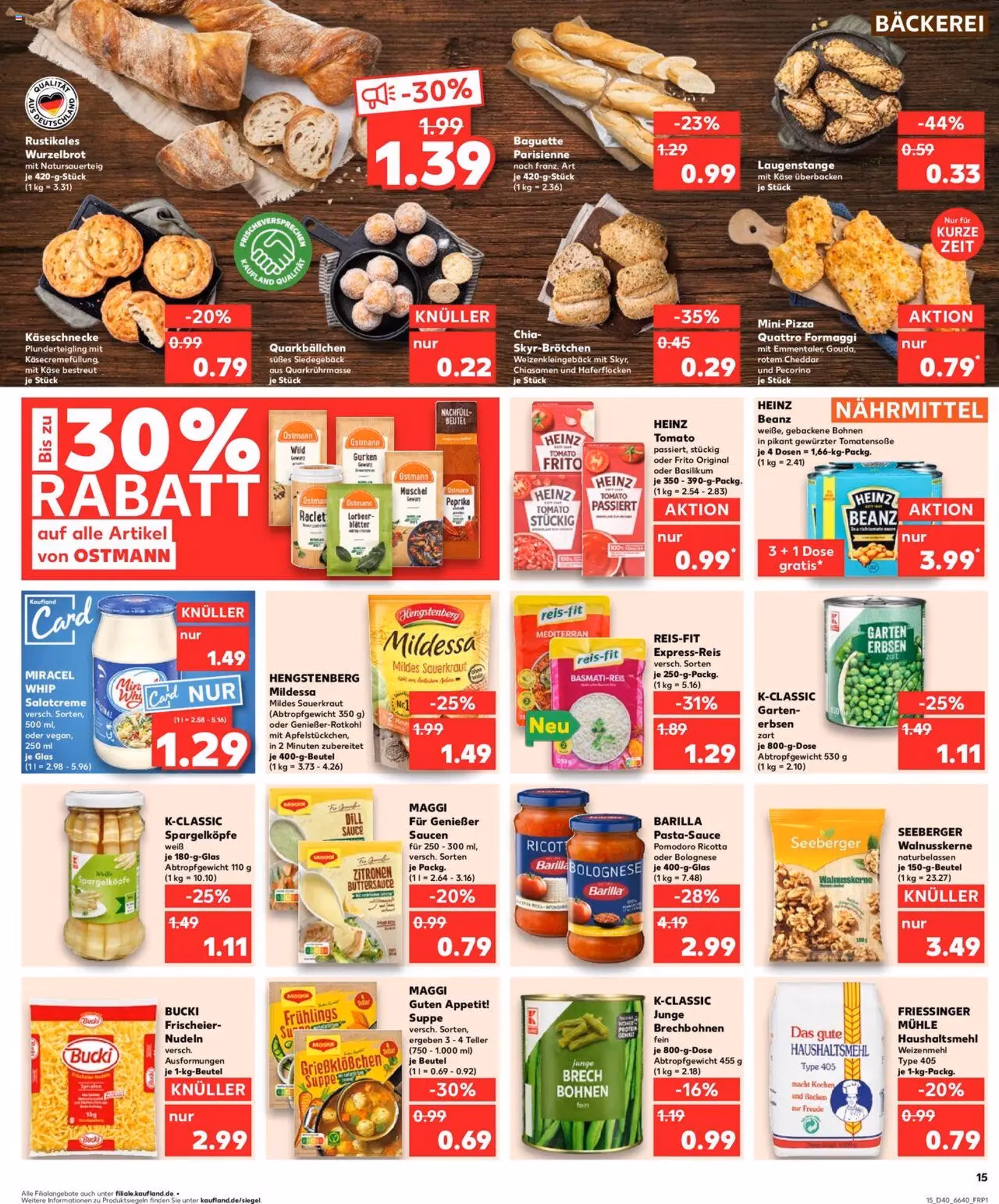 Kaufland Prospekt - Gültiger Prospekt ab 02.10.2025, Seite 15 von insgesamt 34