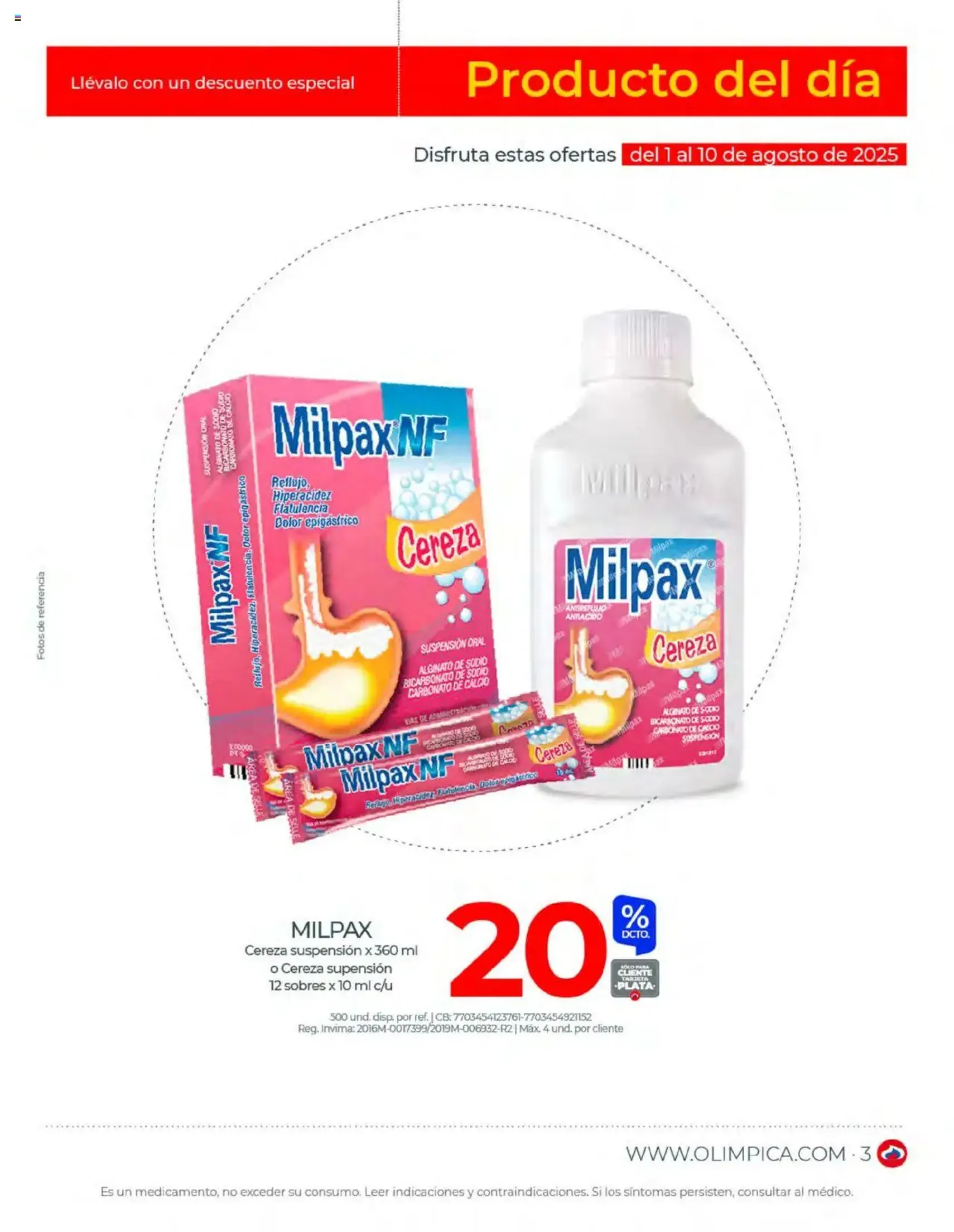 Olímpica - Ofertas Saludables - folleto válido desde 01/08/2025 página 3 de 15