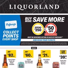 Liquorland Catalogue NSW - Flyer preview valid from 30/07/2025