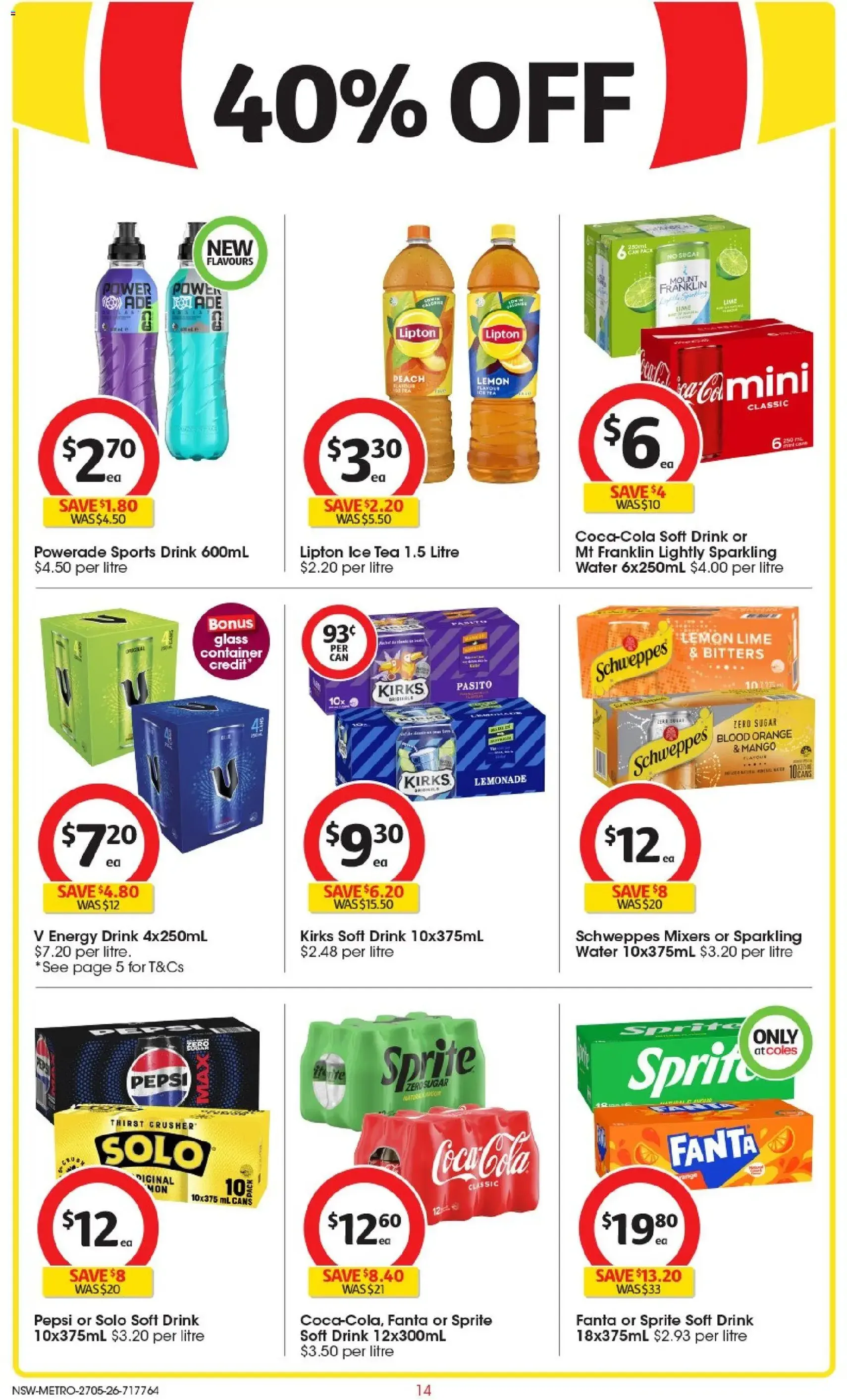 Coles catalogue - valid flyer from 27/05/2026, page 14 of 48