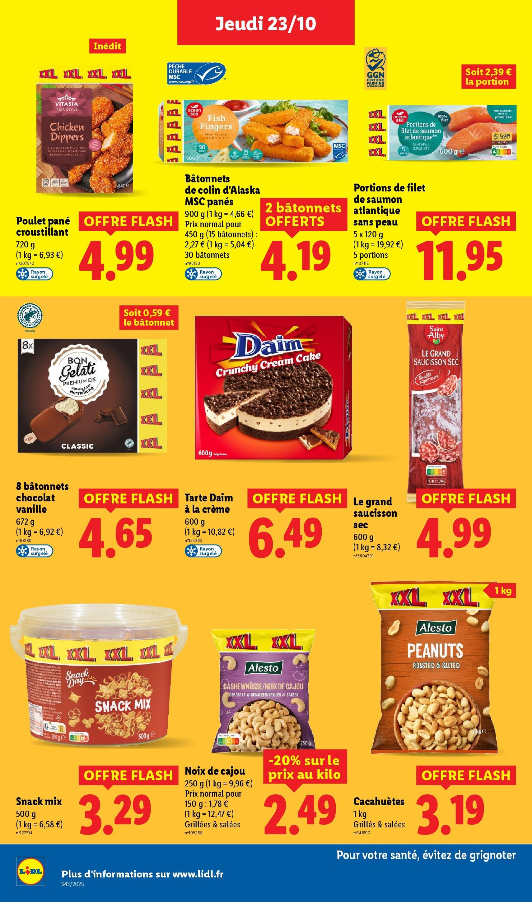 LIDL catalogue semaine 43 - brochure valable à partir du 23/10/2025, page 16 sur 84 LIDL catalogue semaine 43 - brochure valable à partir du 23/10/2025, page 16 sur 84