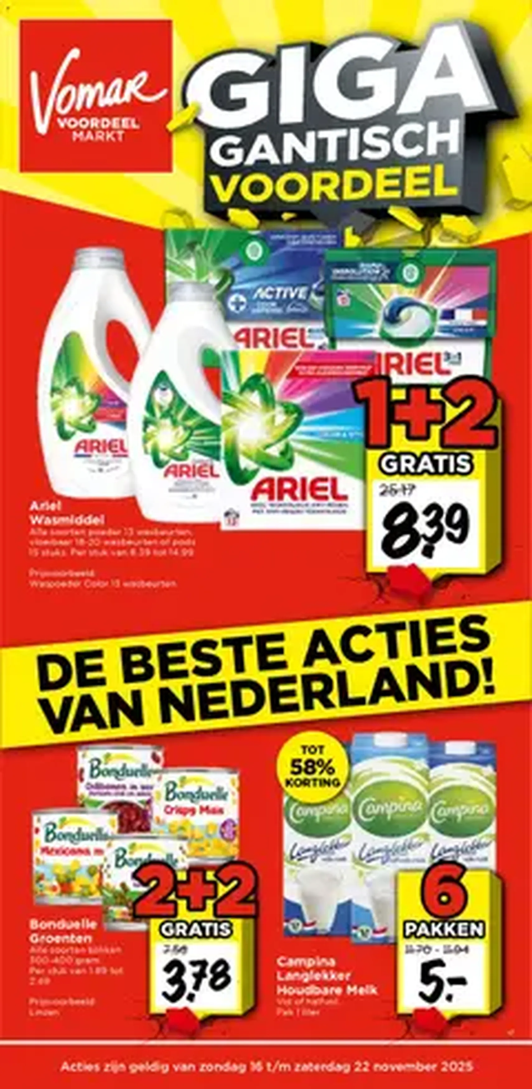 Vomar - Folder - geldige folder vanaf 16-11-2025 pagina 1 van 1