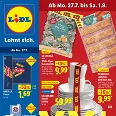 Lidl Prospekt - Prospekt Vorschau gültig ab 27.07.2026