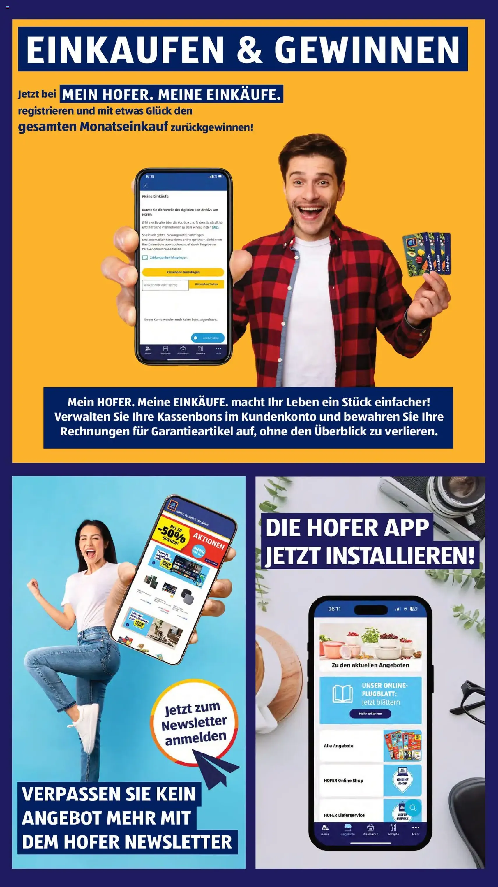 Hofer Flugblatt - Gültiger Prospekt ab 30.01.2026, Seite 3 von insgesamt 41