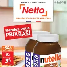 Netto catalogue - Prévisualisation du catalogue valable à partir du 25/08/2026
