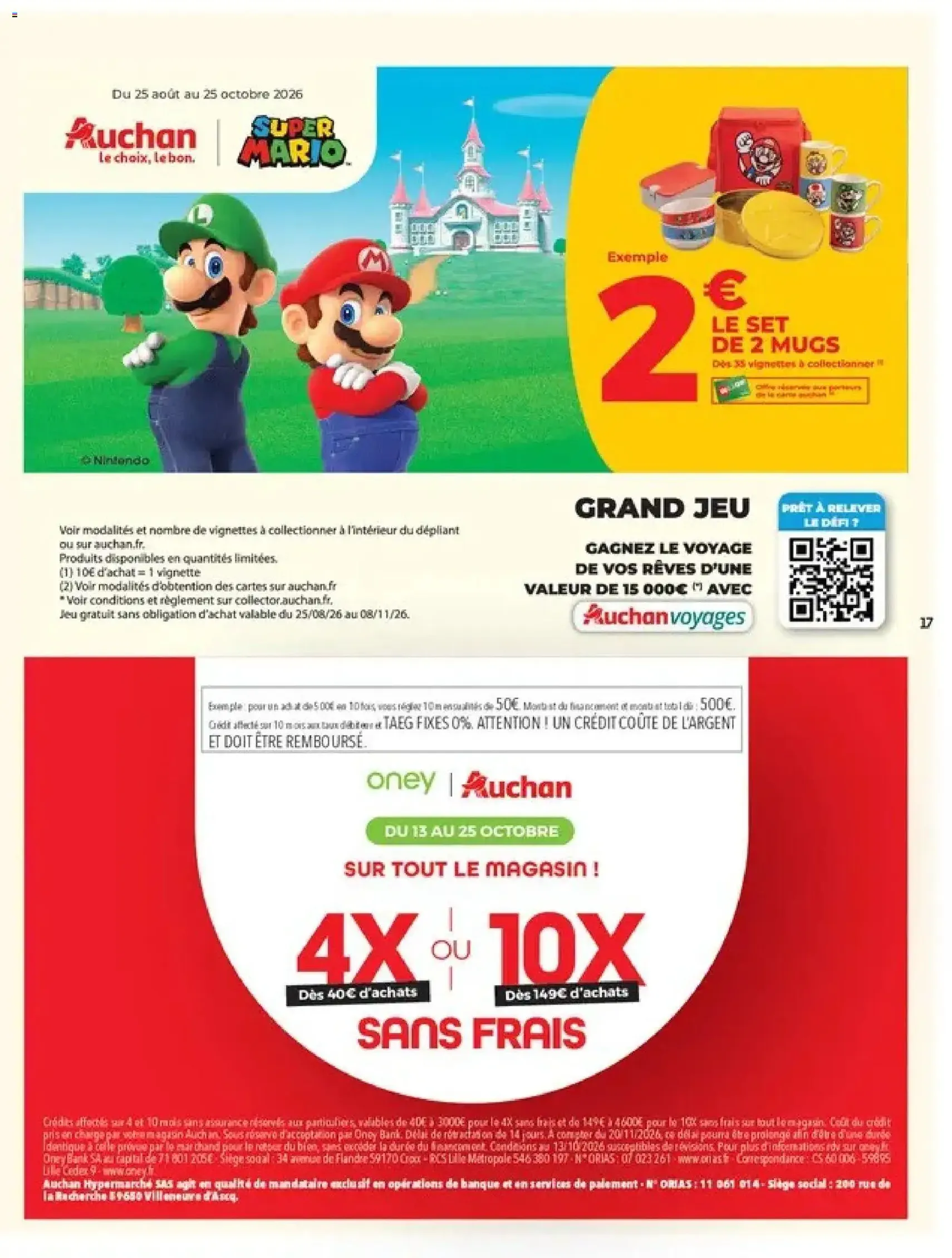 Auchan catalogue - brochure valable à partir du 13/10/2026, page 17 sur 68