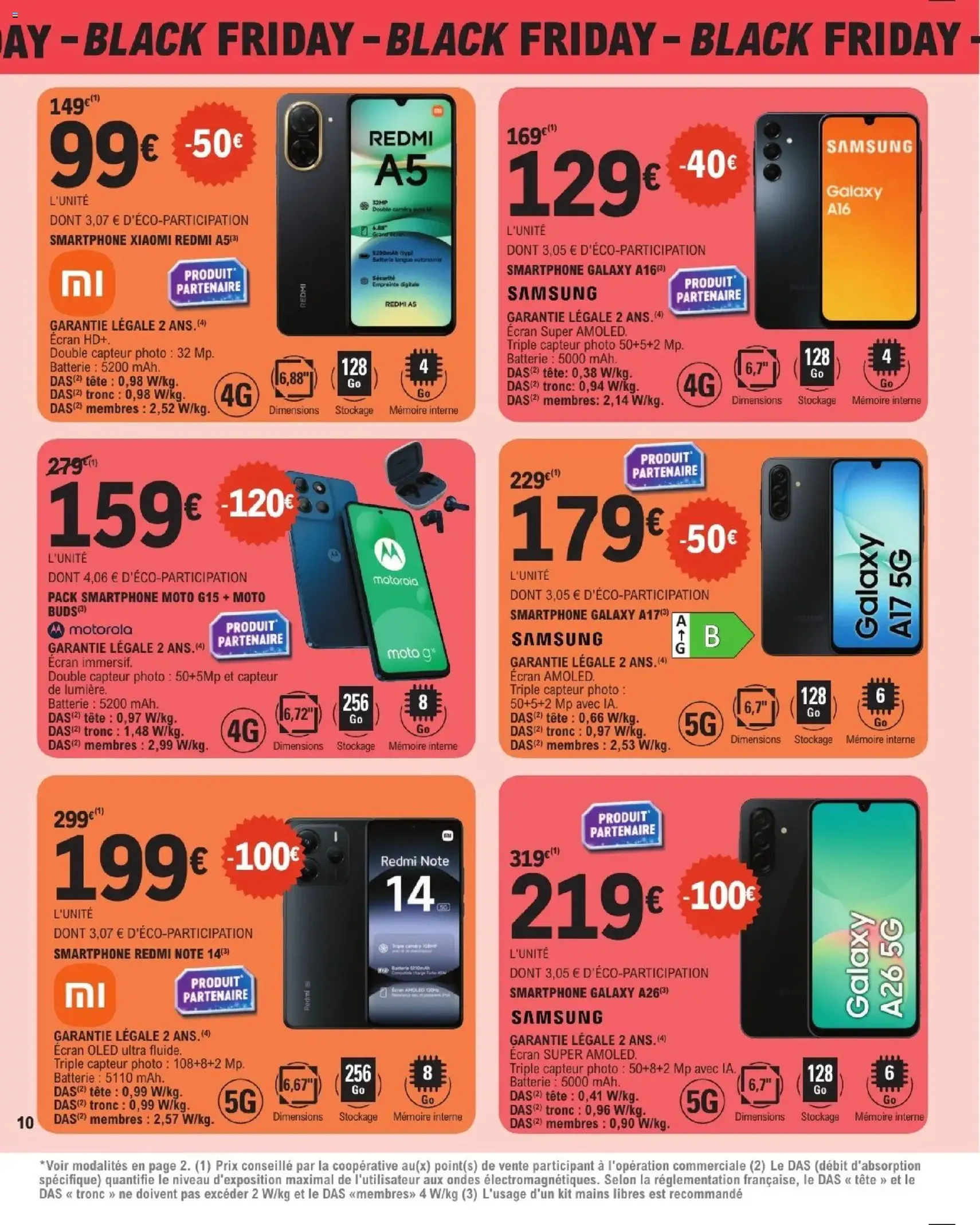 E.Leclerc Black Friday - brochure valable à partir du 21/11/2025, page 10 sur 20