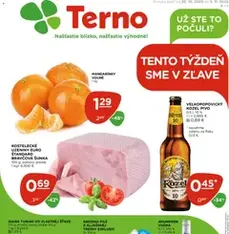 Terno leták - náhľad letáku platný od 30.10.2025 Terno leták - náhľad letáku platný od 30.10.2025