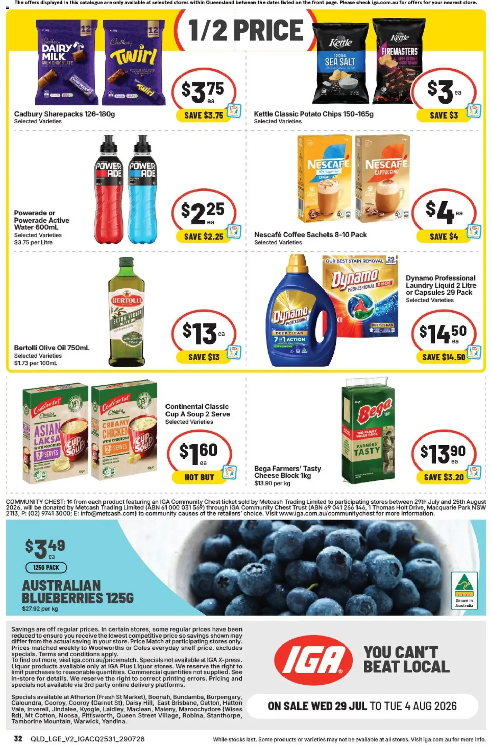 IGA catalogue - valid flyer from 29/07/2026, page 43 of 43