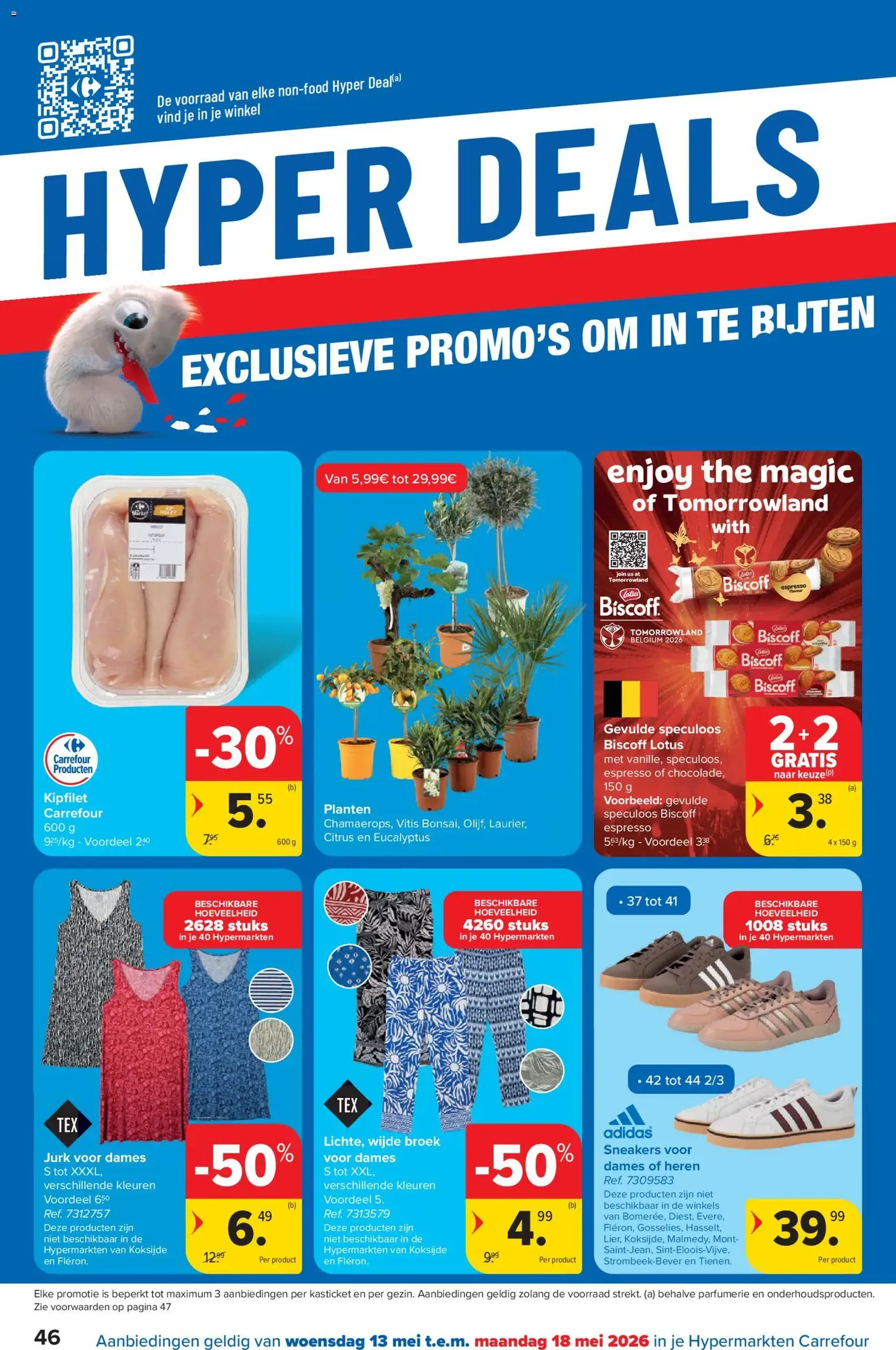Carrefour folder week 20 - geldige folder vanaf 13/05/2026 pagina 46 van 48
