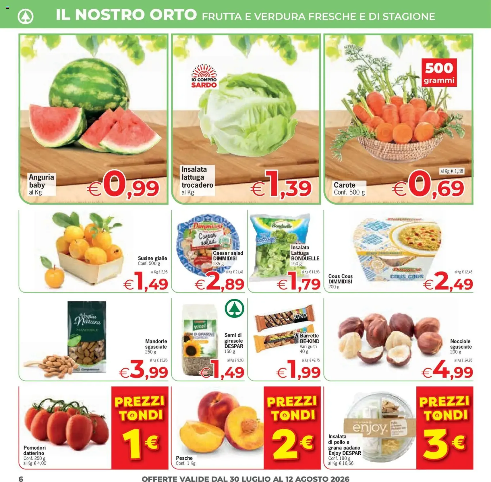 Despar volantino Sardegna - volantino valido dal 30/07/2026 pagina 6 di 20
