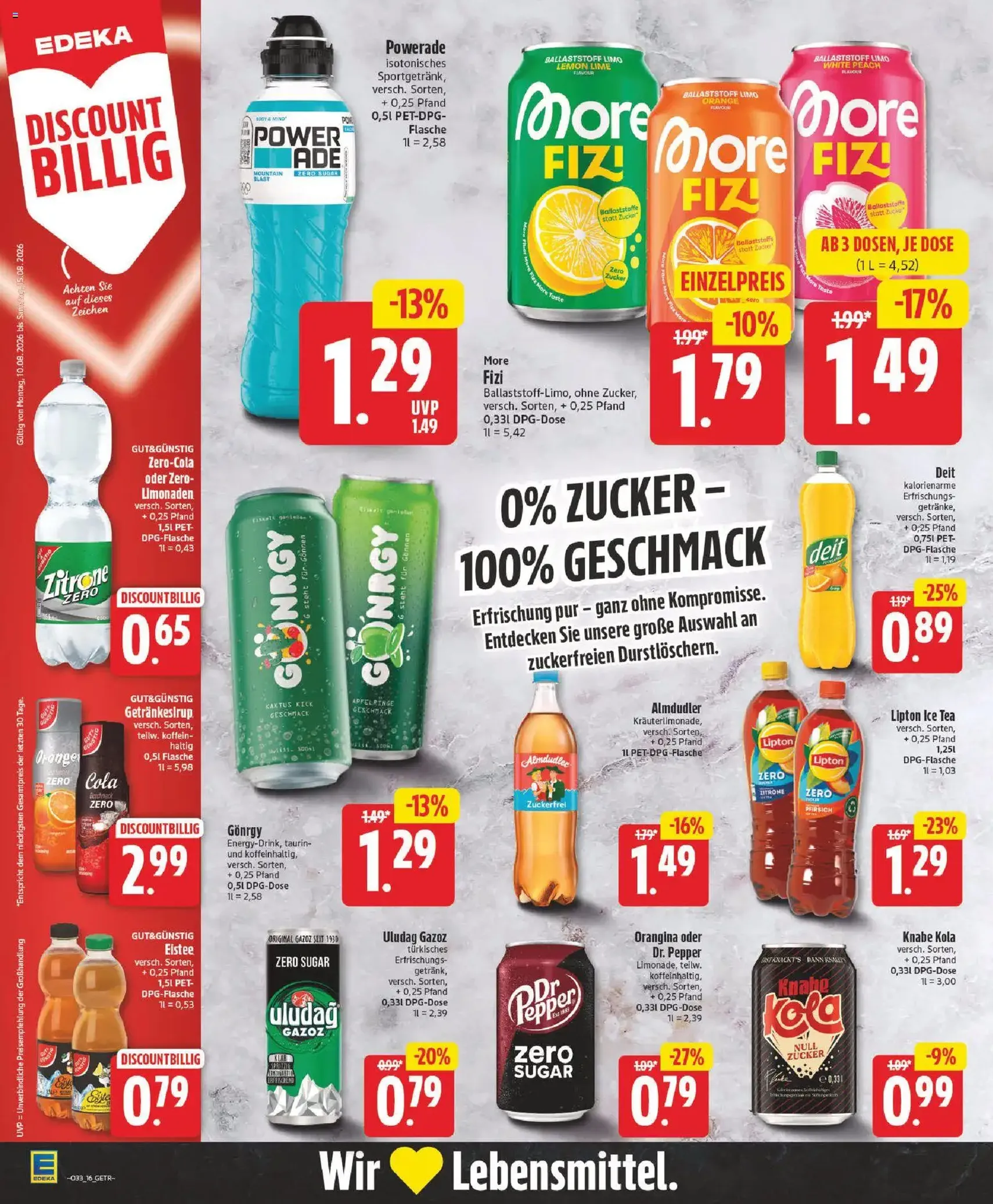 Edeka Prospekt - Gültiger Prospekt ab 10.08.2026, Seite 16 von insgesamt 27