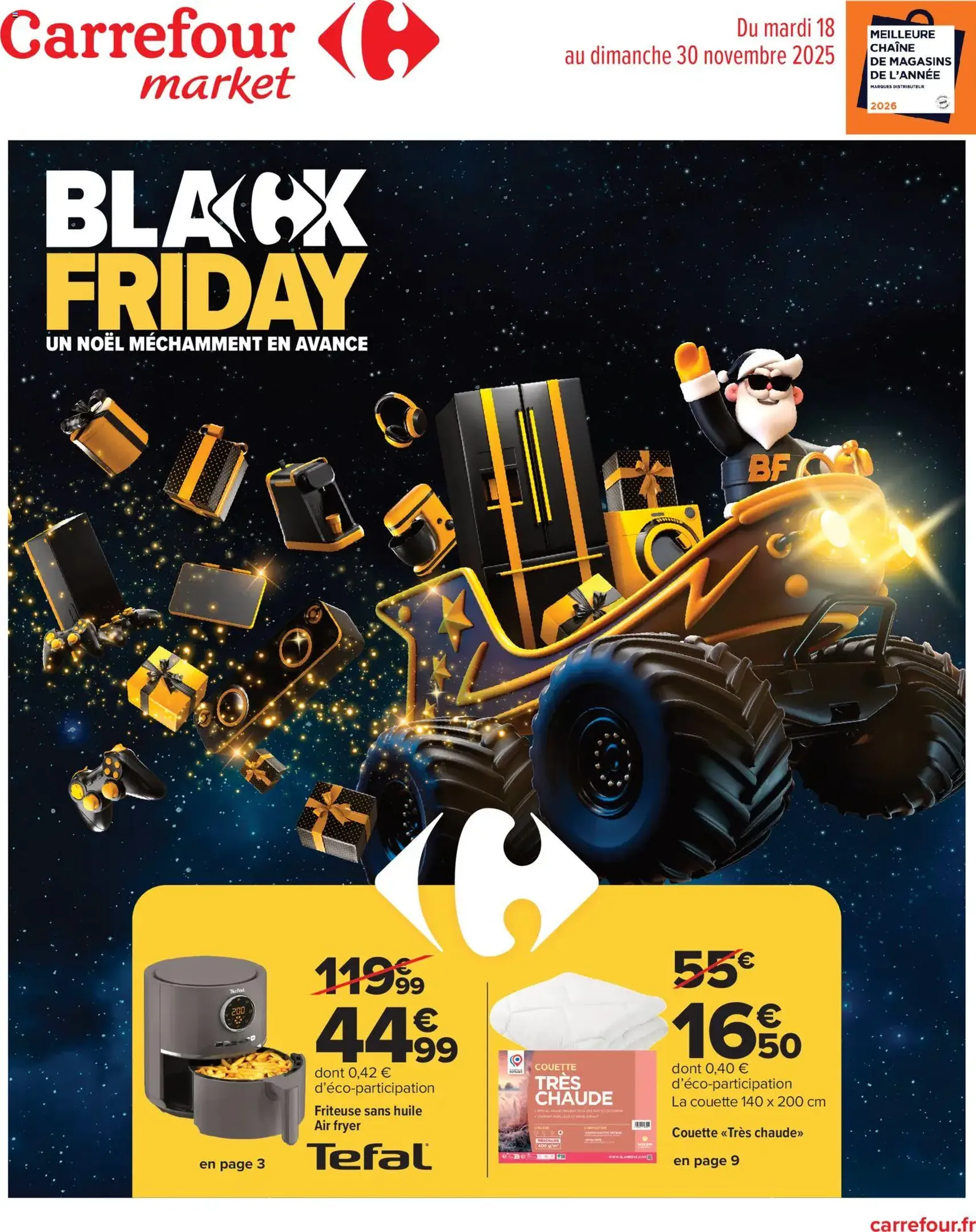 Carrefour Market Black Friday - brochure valable à partir du 18/11/2025, page 1 sur 18