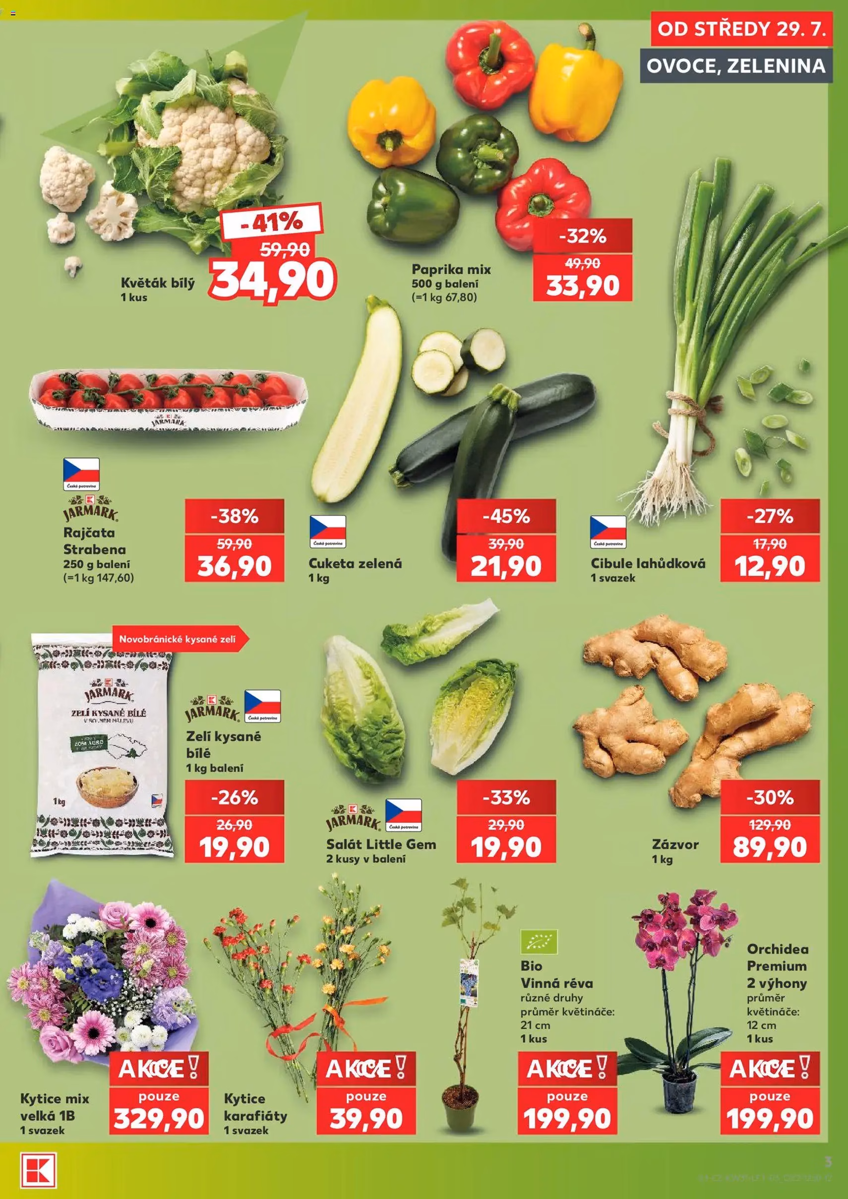 Kaufland leták - platný leták od 29.07.2026 strana 3 z 54