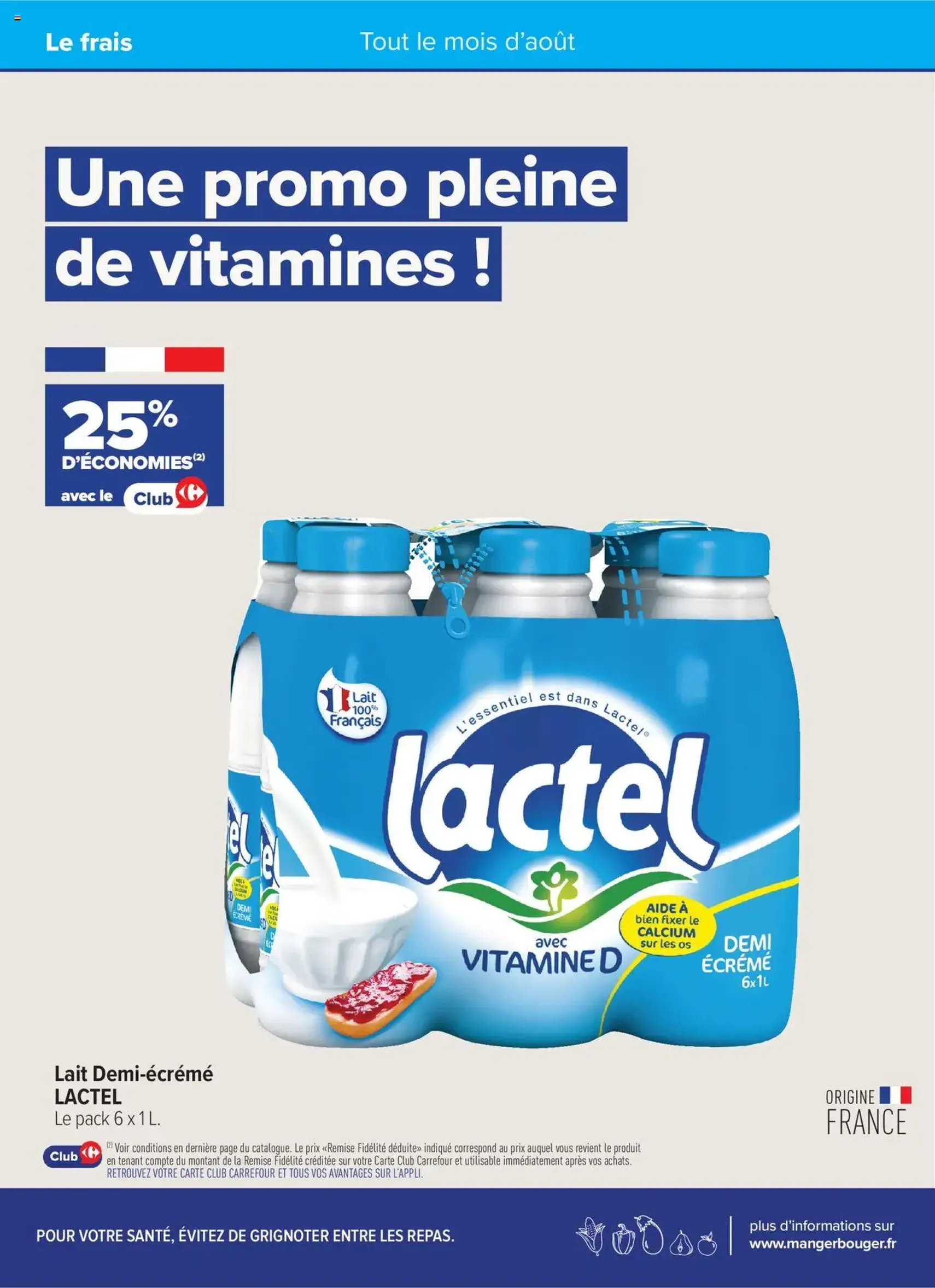 Carrefour contact catalogue : La fidélité, ça paye - brochure valable à partir du 01/08/2025, page 2 sur 12 Carrefour contact catalogue : La fidélité, ça paye - brochure valable à partir du 01/08/2025, page 2 sur 12