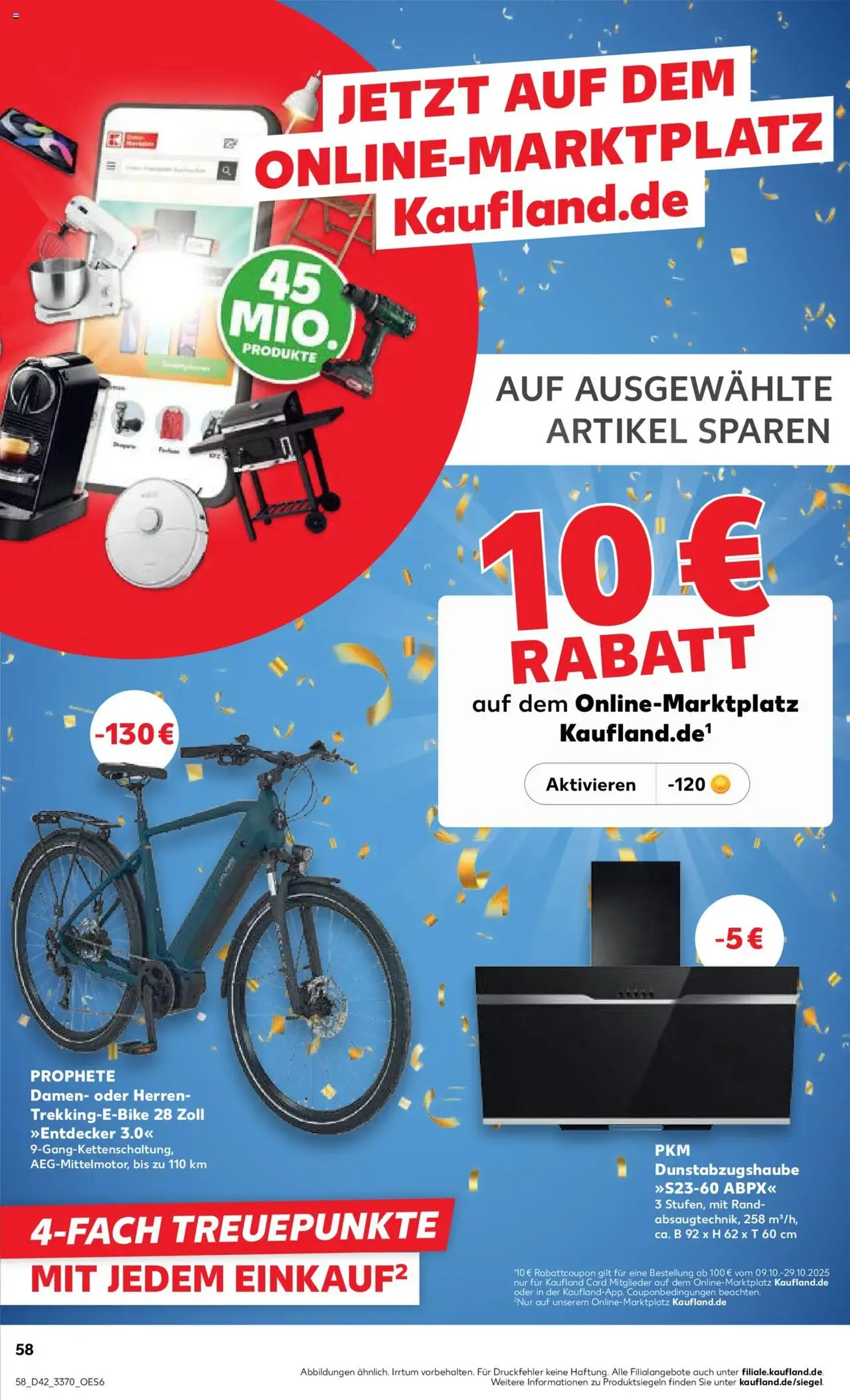 Kaufland Prospekt - Gültiger Prospekt ab 16.10.2025, Seite 58 von insgesamt 64 Kaufland Prospekt - Gültiger Prospekt ab 16.10.2025, Seite 58 von insgesamt 64