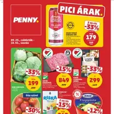 PENNY Akciós újság - szórólap előnézete érvényes 2025.09.25. -tól