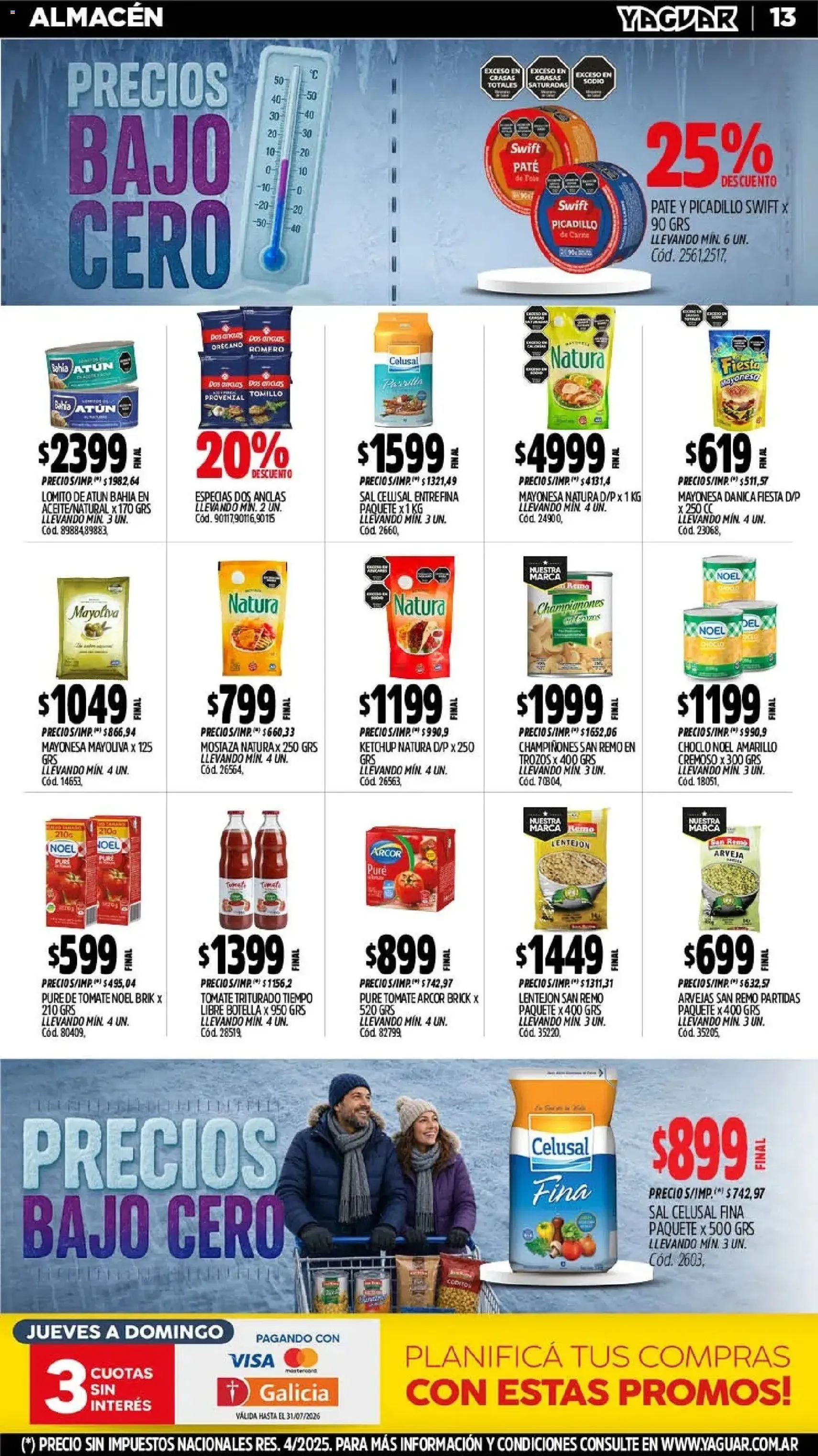 Yaguar catálogo - folleto válido desde 20/07/2026 página 13 de 20