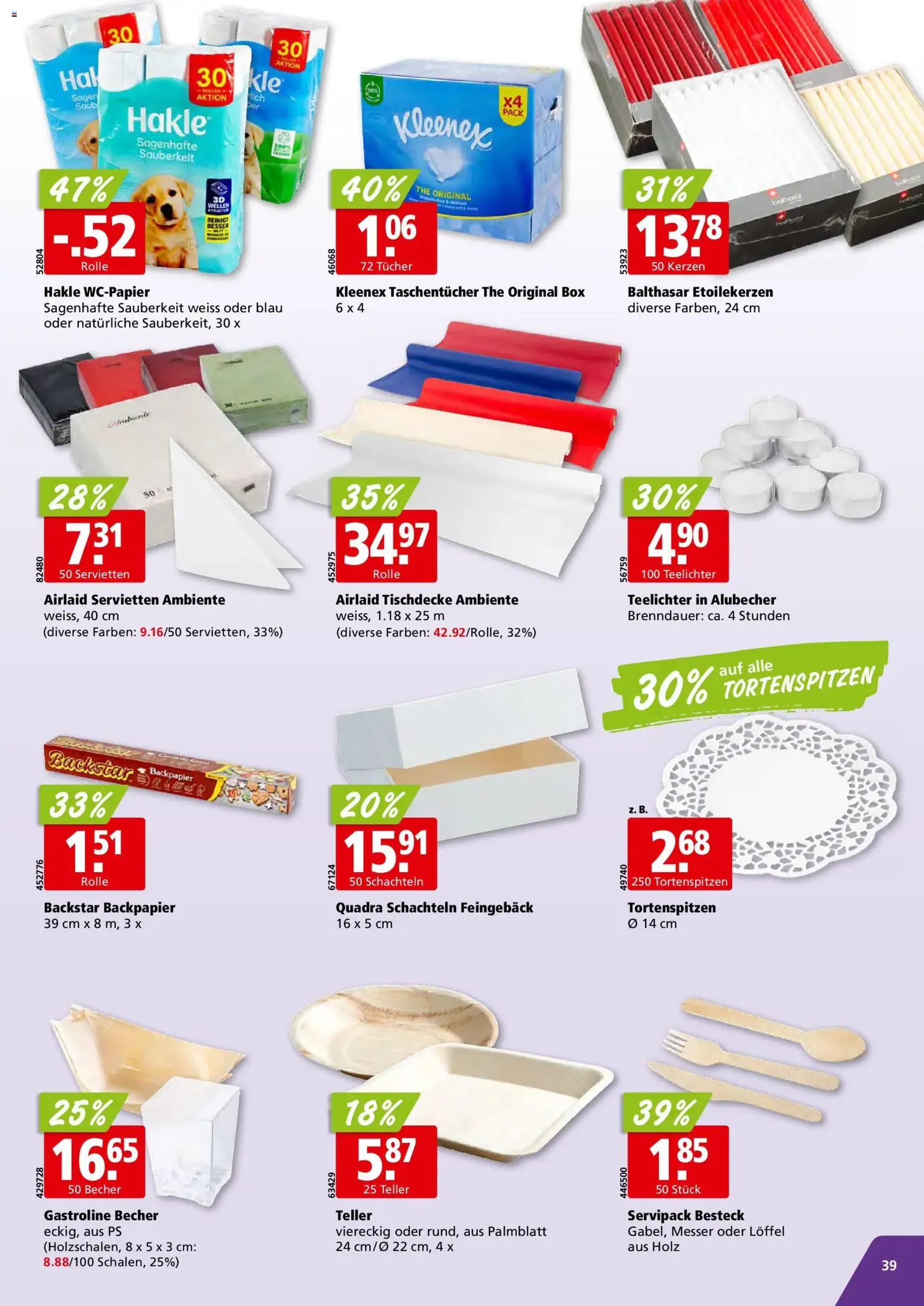 Aligro Aktionen - Gültiger Prospekt ab 15.12.2025, Seite 39 von insgesamt 40