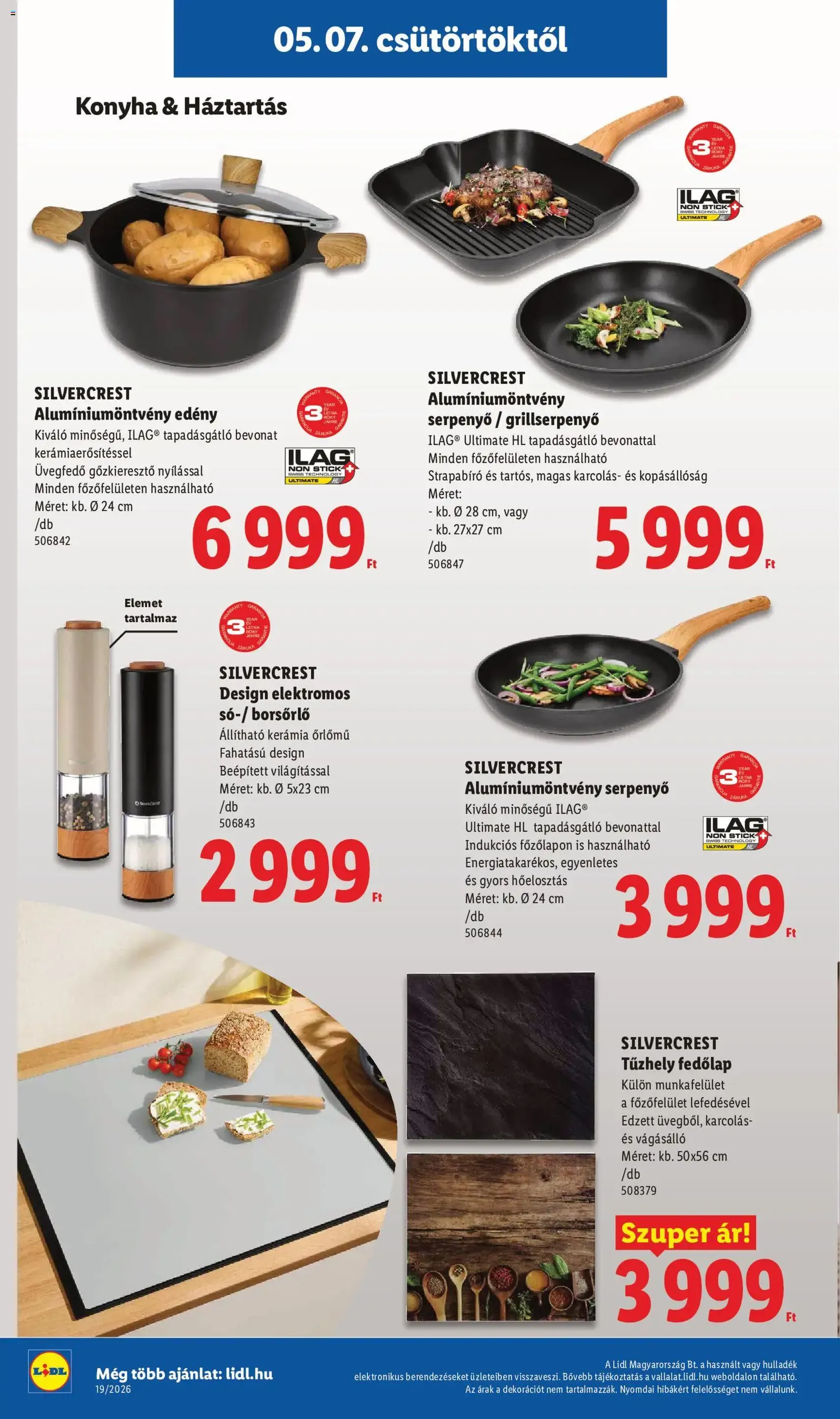 Lidl akciós újság - 2026.05.07. érvényes szórólap 32 oldal 76 oldalból