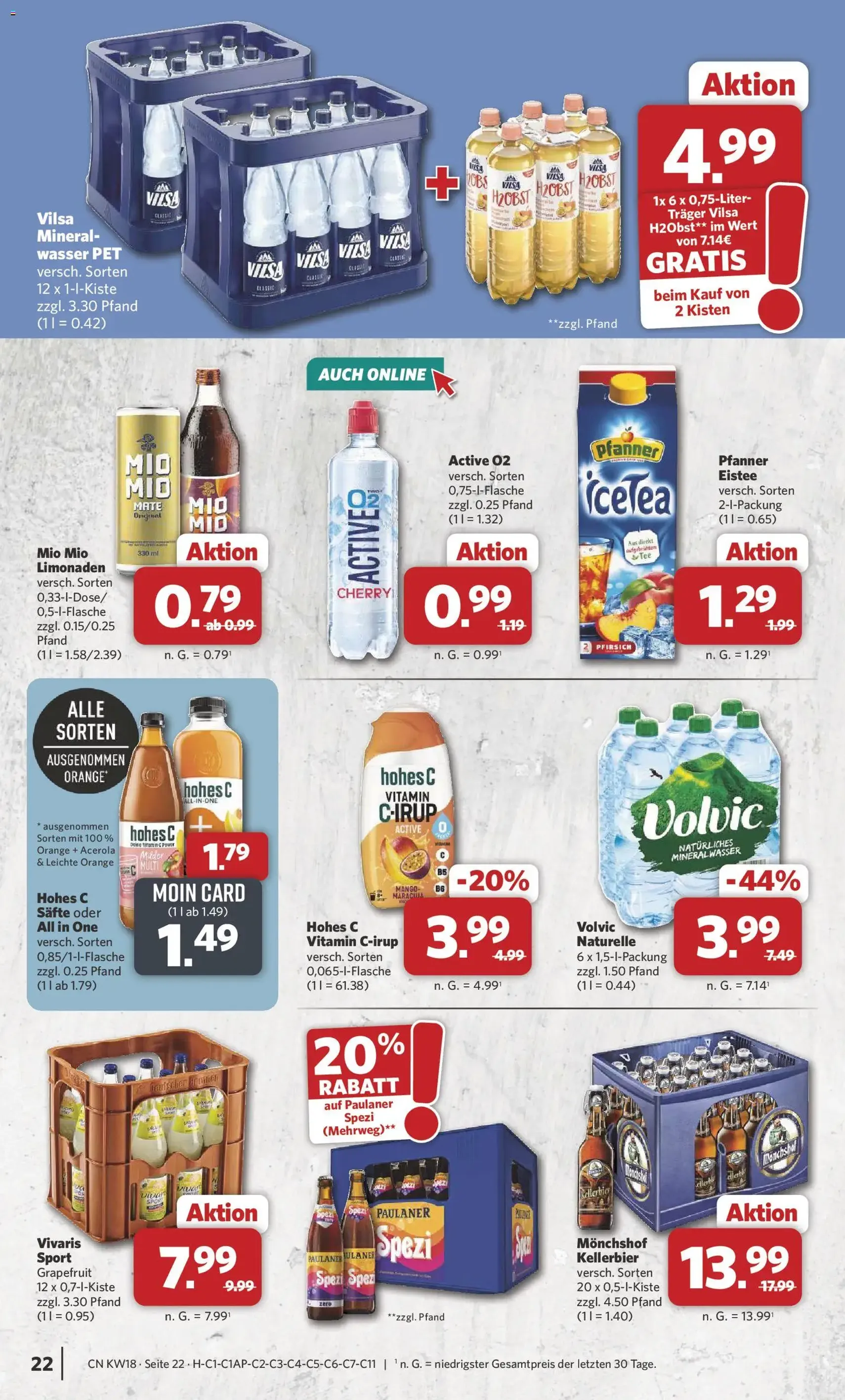 Combi Prospekt - Gültiger Prospekt ab 27.04.2026, Seite 22 von insgesamt 37