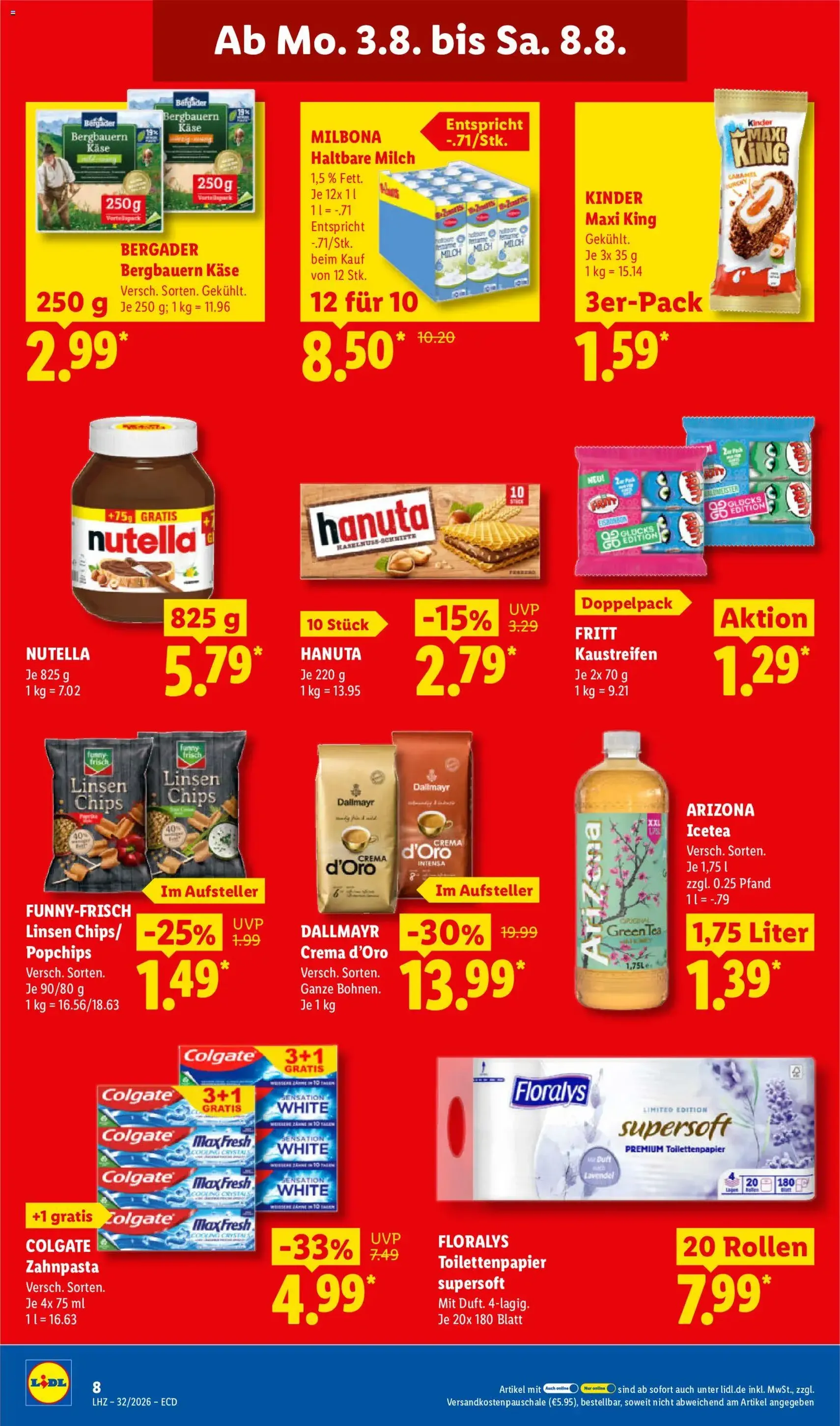 Lidl Prospekt - Gültiger Prospekt ab 03.08.2026, Seite 16 von insgesamt 69