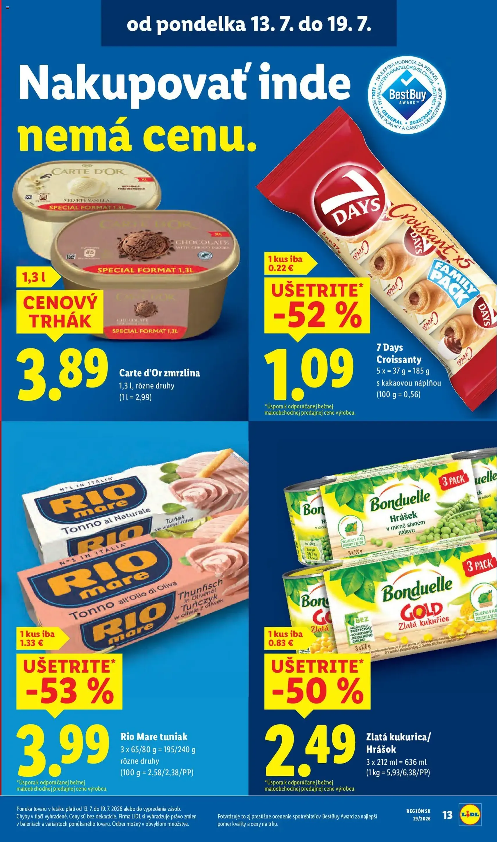 Lidl leták - platný leták od 13.07.2026 strana 17 z 94