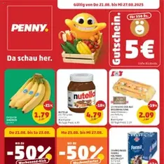 Penny Markt Flugblatt - Prospekt Vorschau gültig ab 21.08.2025