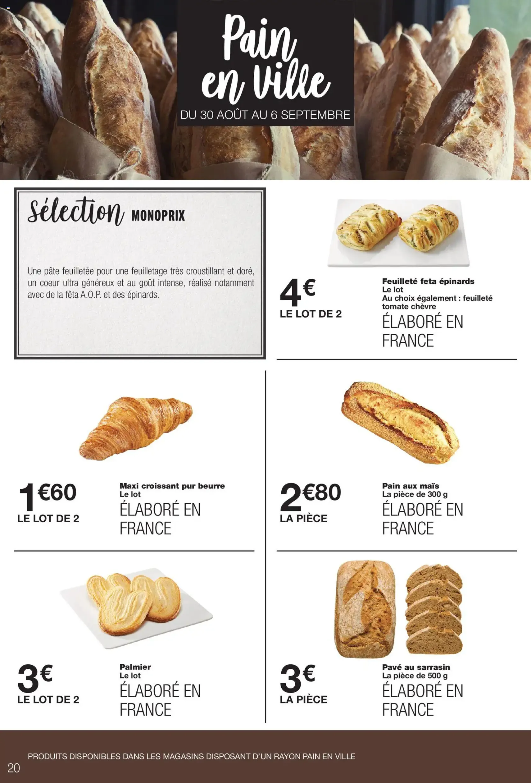 Monoprix catalogue - brochure valable à partir du 25/08/2026, page 20 sur 85
