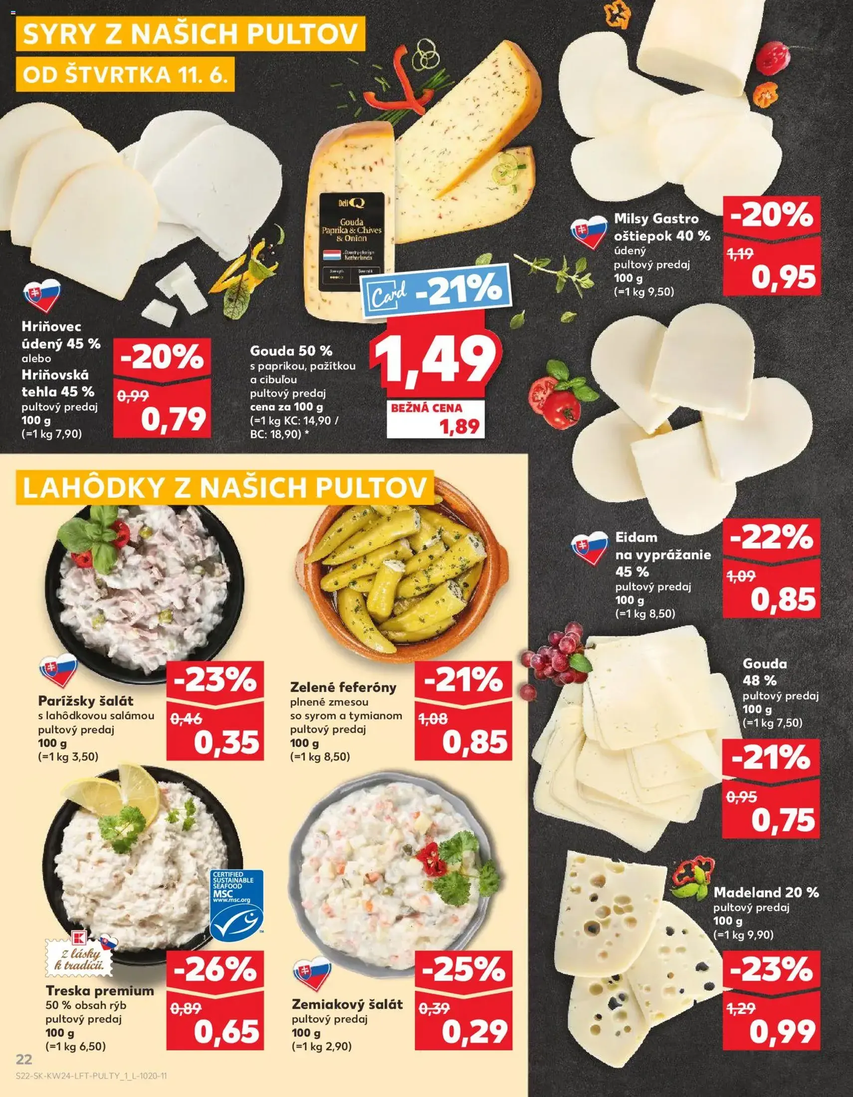Kaufland SK akciós újság - 2026.06.11. érvényes szórólap 22 oldal 78 oldalból