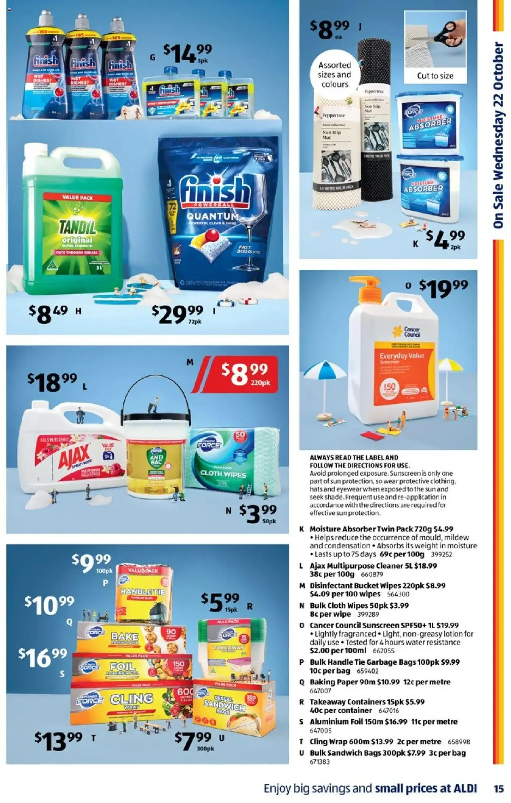 Catalogue Aldi - valid flyer from 22/10/2025, page 15 of 38 Catalogue Aldi - valid flyer from 22/10/2025, page 15 of 38