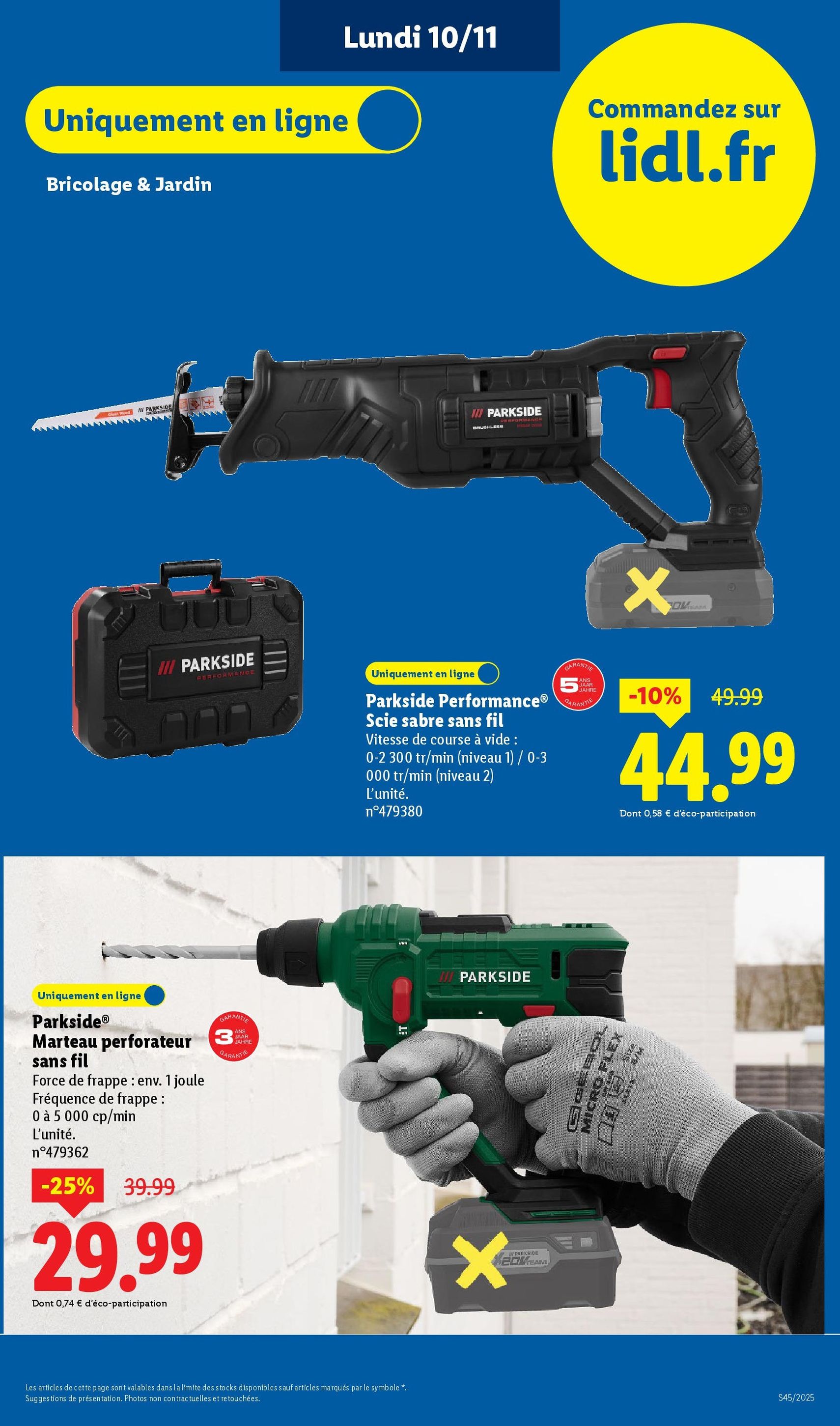 LIDL catalogue semaine 45 - brochure valable à partir du 06/11/2025, page 85 sur 95