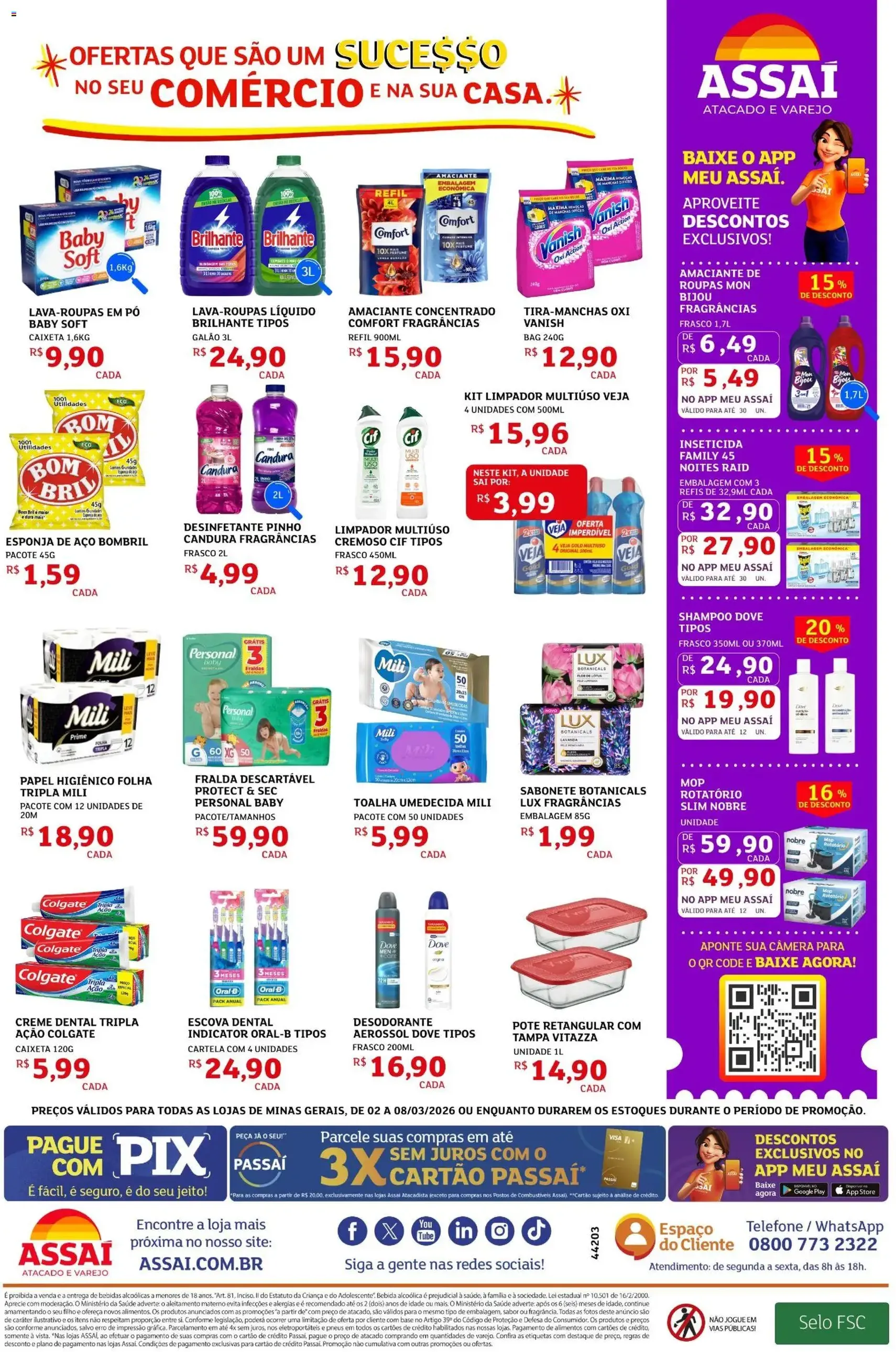 Assaí Atacadista ofertas - folheto válido a partir de 02/03/2026 página 4 de 4
