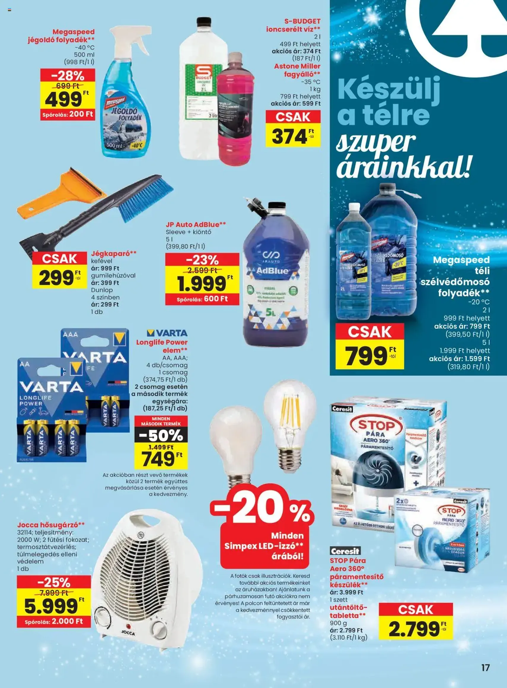 Spar Akciós újság - 2025.10.24. érvényes szórólap 17 oldal 20 oldalból Spar Akciós újság - 2025.10.24. érvényes szórólap 17 oldal 20 oldalból