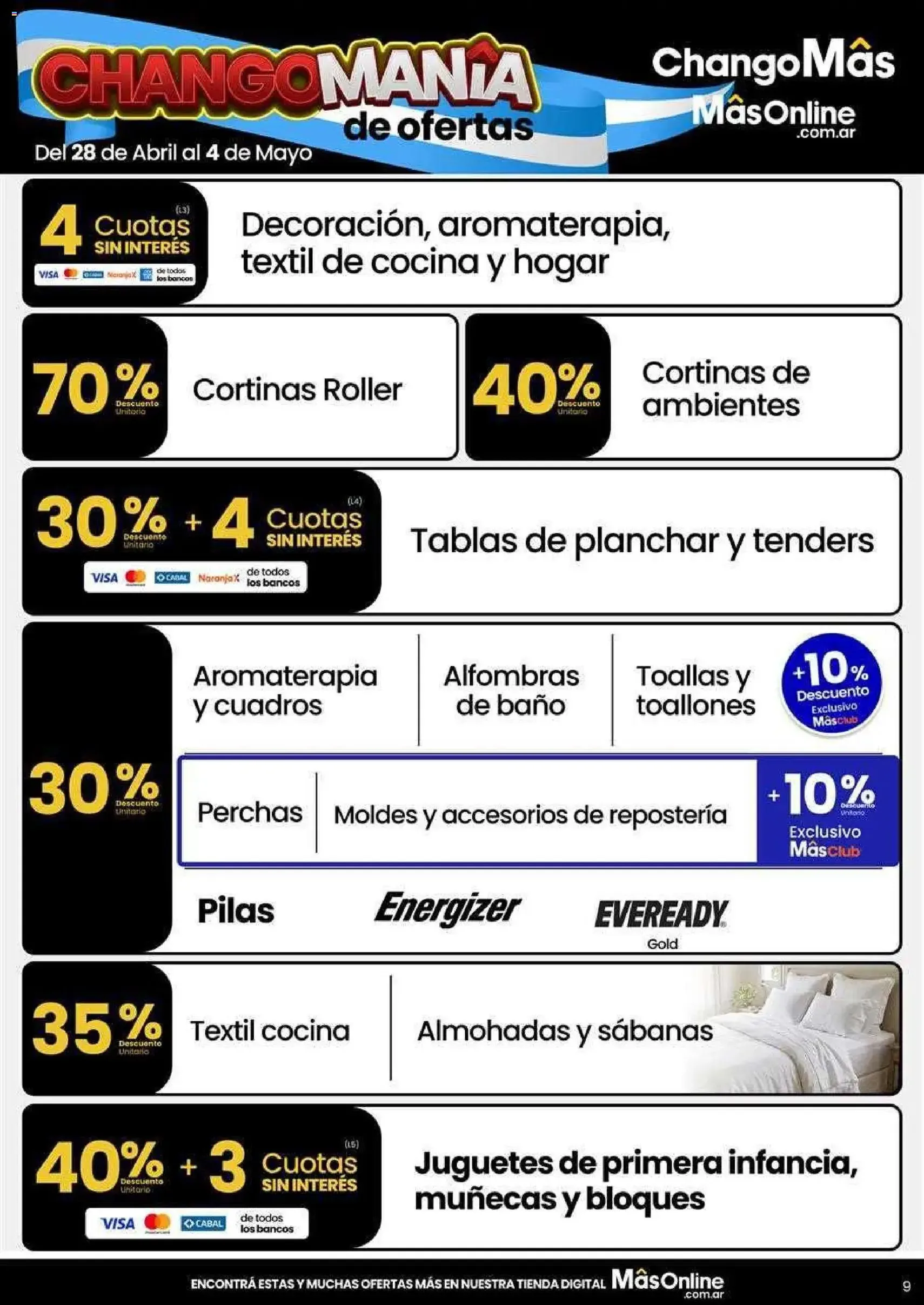 Changomas ofertas - folleto válido desde 05/05/2026 página 9 de 17