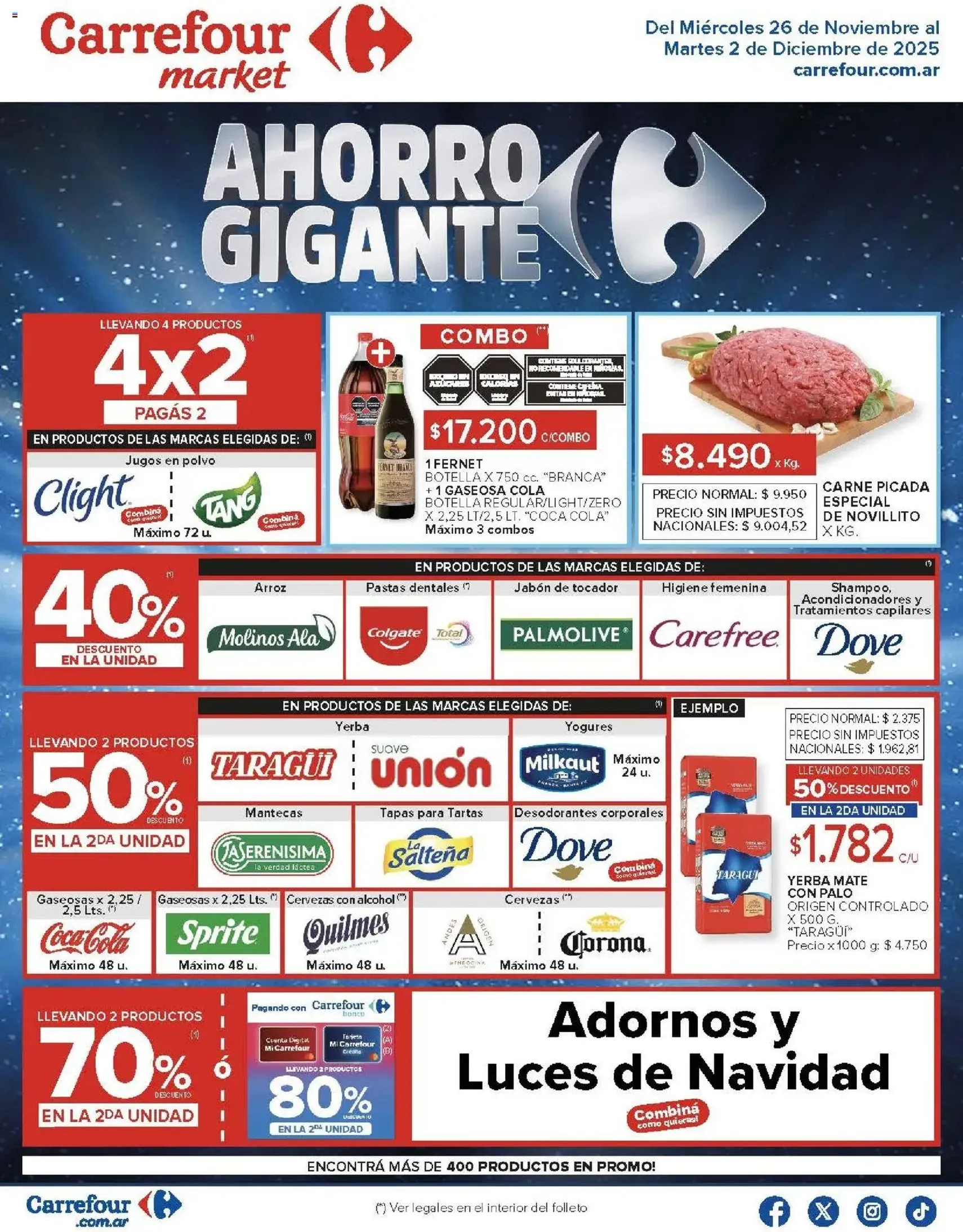 Carrefour Market catálogo - folleto válido desde 26/11/2025 página 1 de 26